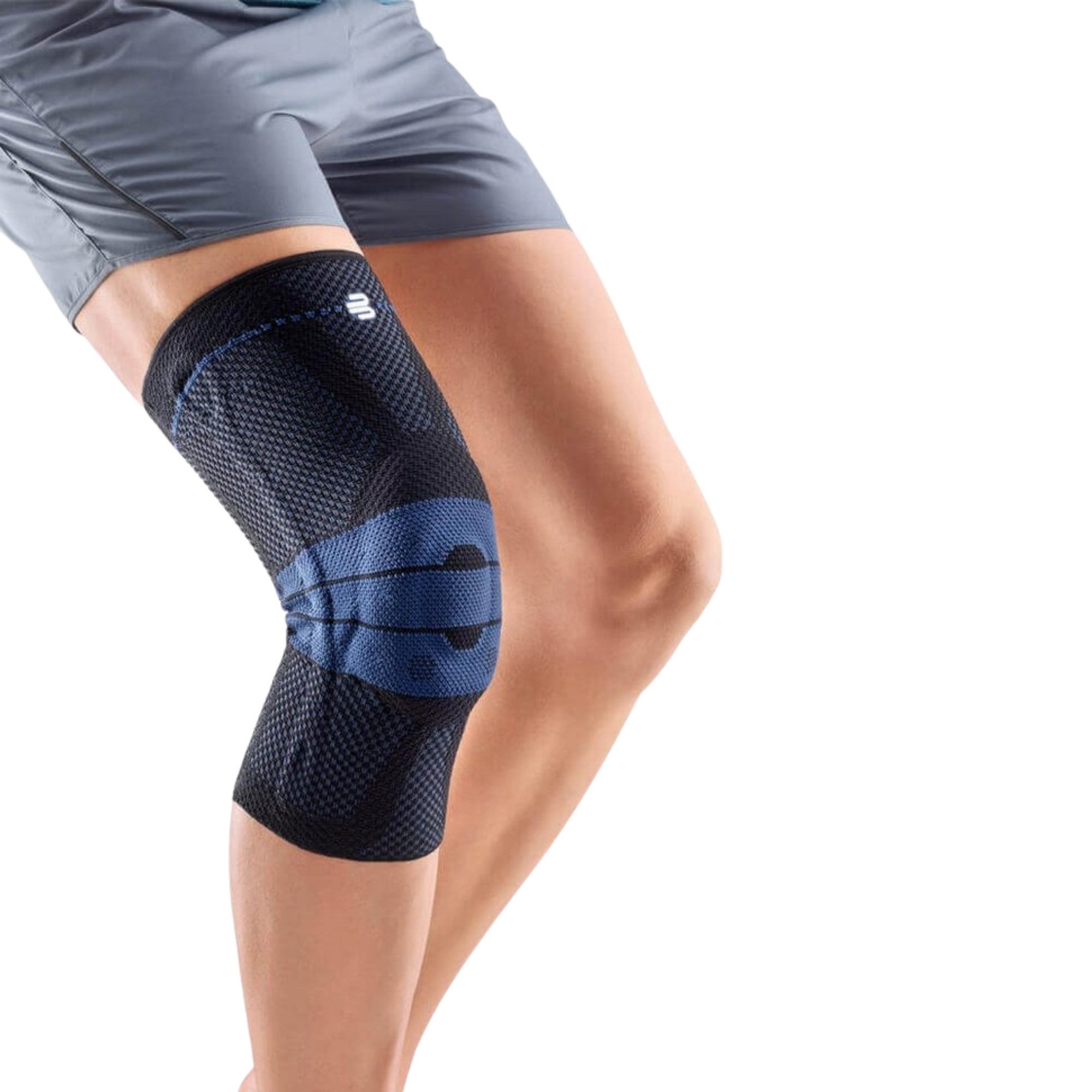 Bauerfeind Kniebandage GenuTrain Comfort Unisex mit Silikonrand, Beidseitig tragbar