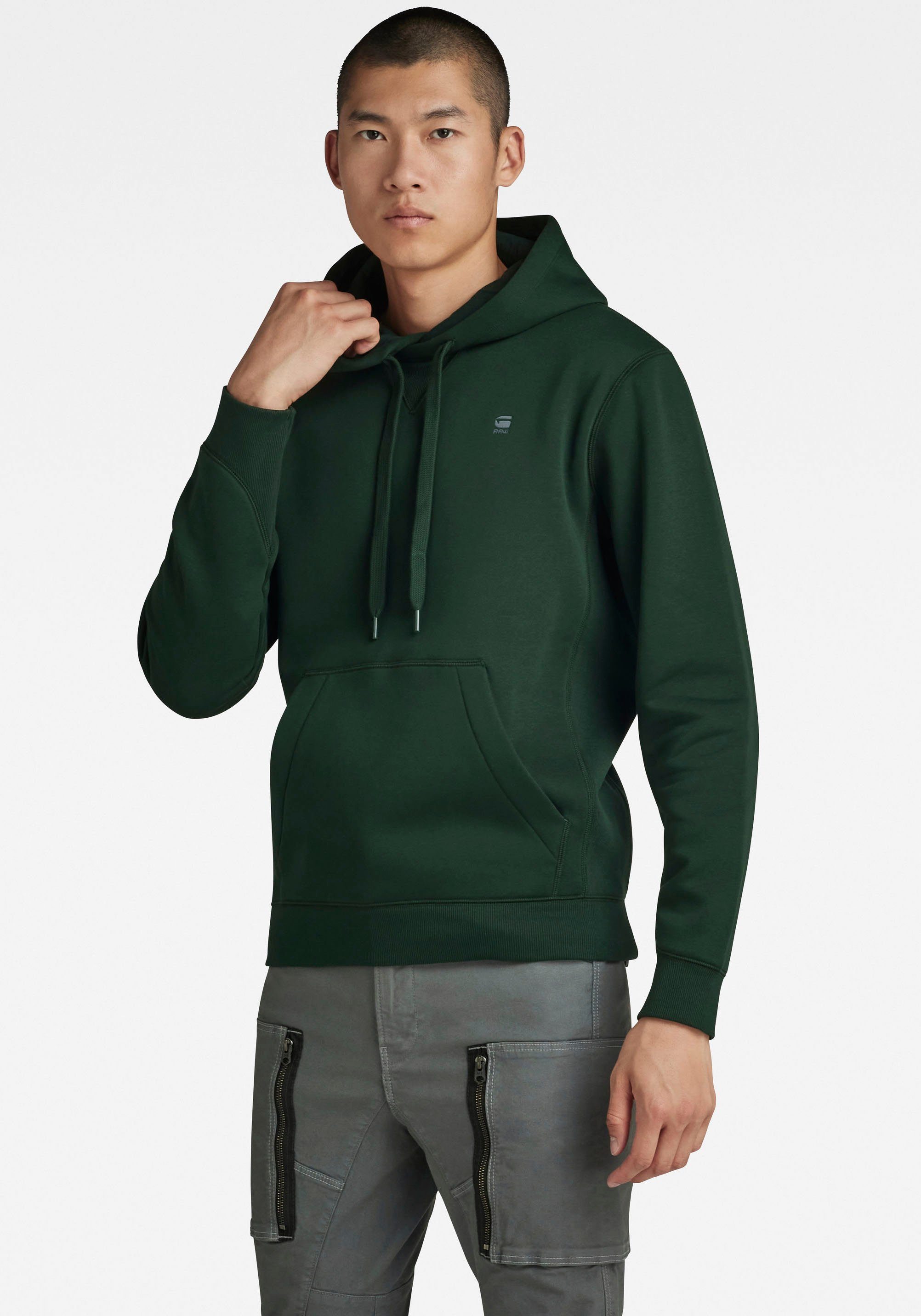 G-Star RAW Kapuzensweatshirt Premium Hoody laub | Sweatshirts