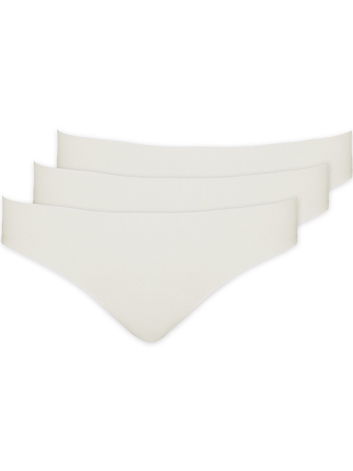 Hüftslip 3er Pack Damen Midislip Ultra light Nahtlos