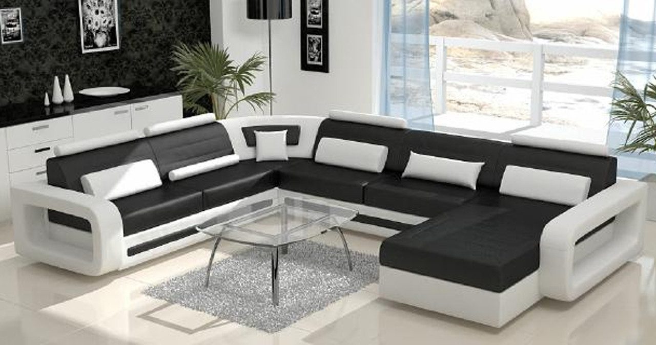 Xlmoebel Wohnlandschaft Designer Eckcouch mit hochwertiger Polsterung in modernem Design, 1 Teile, Hergestellt in Europa