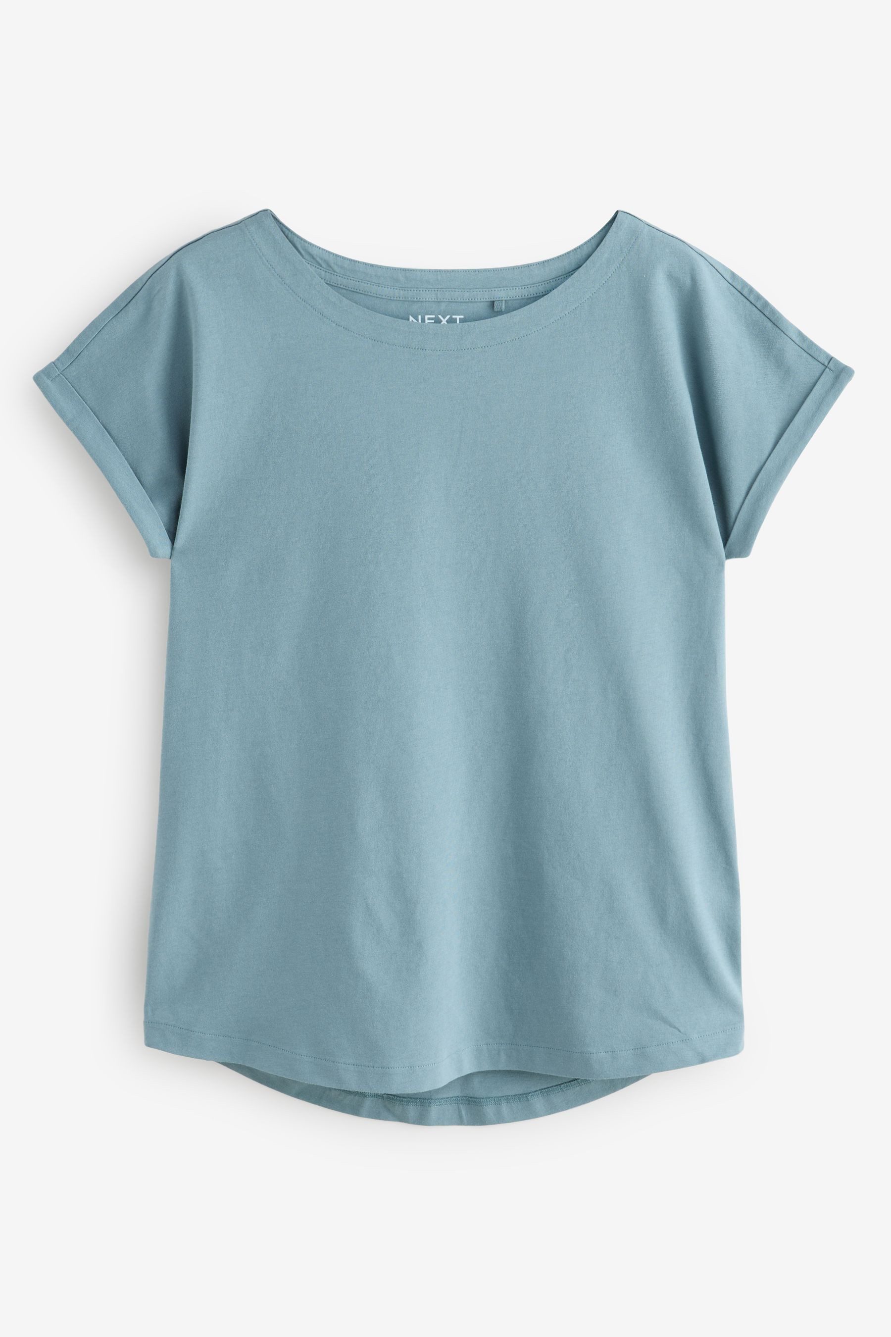 Next T-Shirt 7er-Pack T-Shirts mit überschnittenen Schultern (7-tlg)