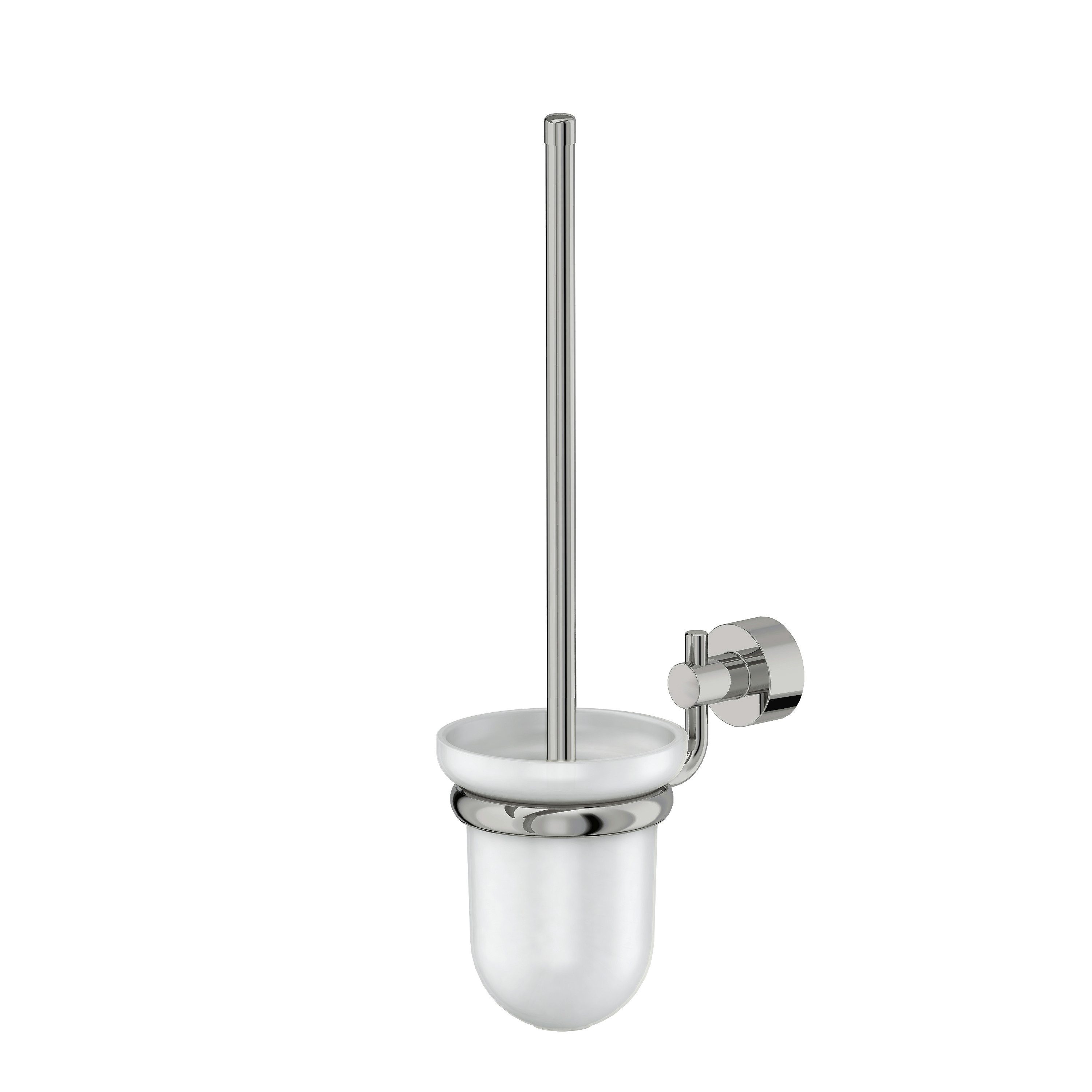 Lenz WC-Garnitur PISA, WC-Bürste mit Halterung zum kleben