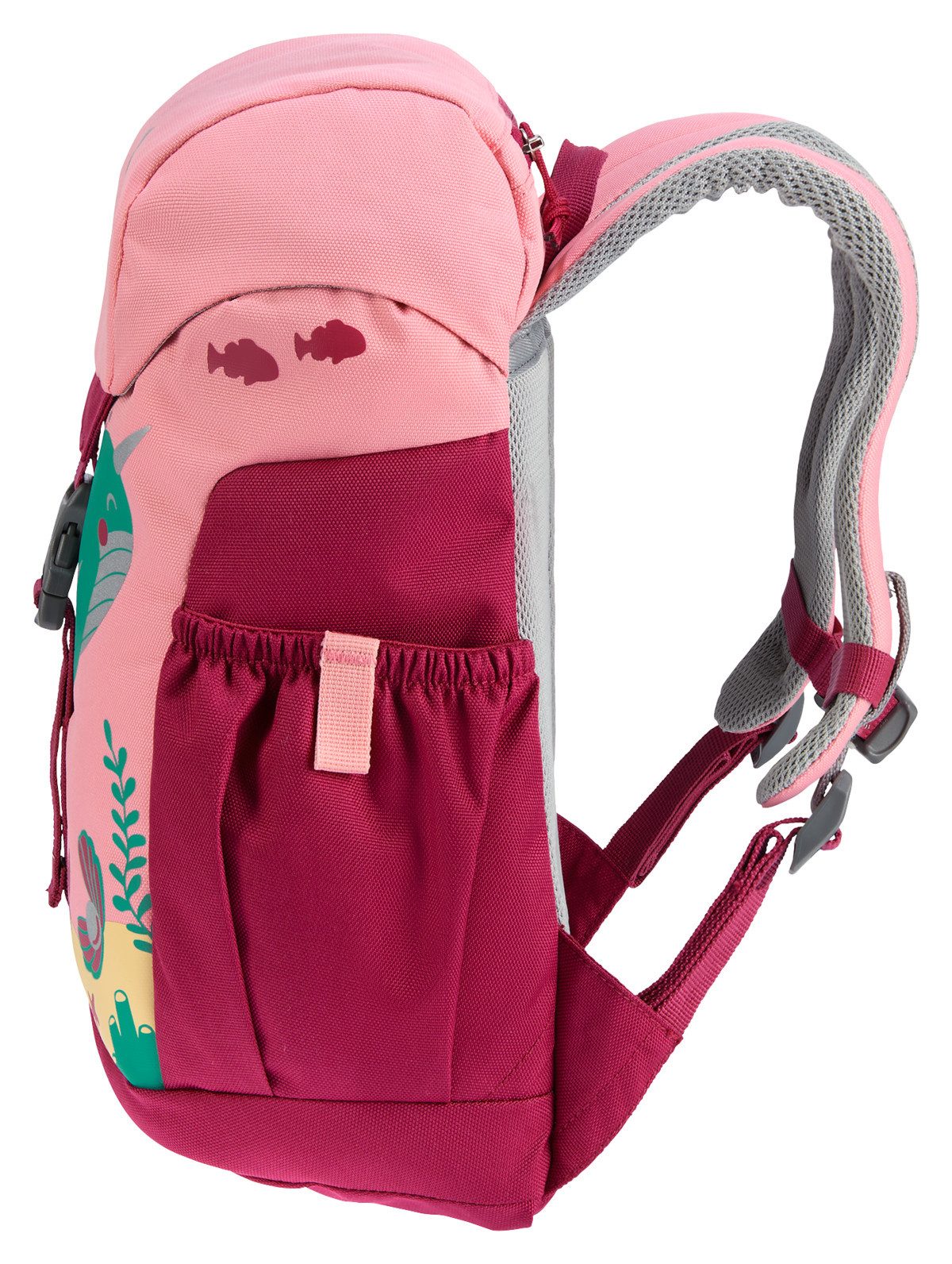 deuter Kinderrucksack SCHMUSEBÄR 8 L, für Kinder, mit 8 Liter Volumen, mit Reflektoren