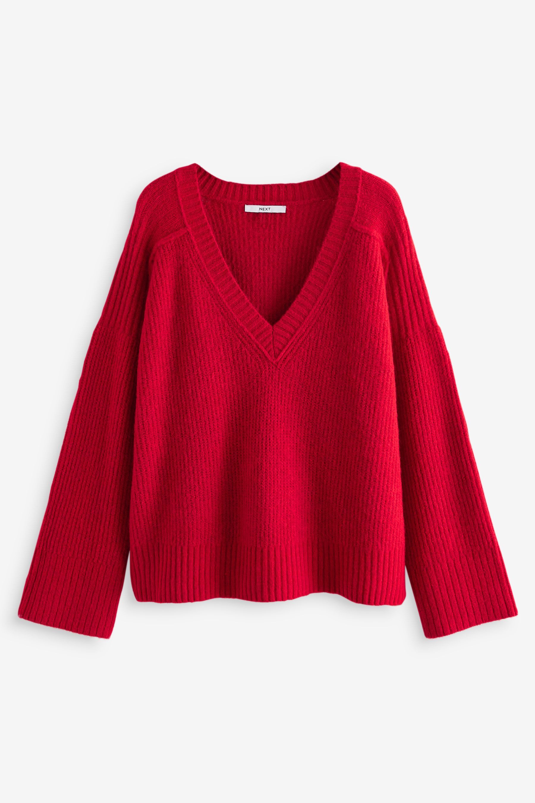 Next V-Ausschnitt-Pullover Weicher Strickpullover mit V-Ausschnitt günstig online kaufen