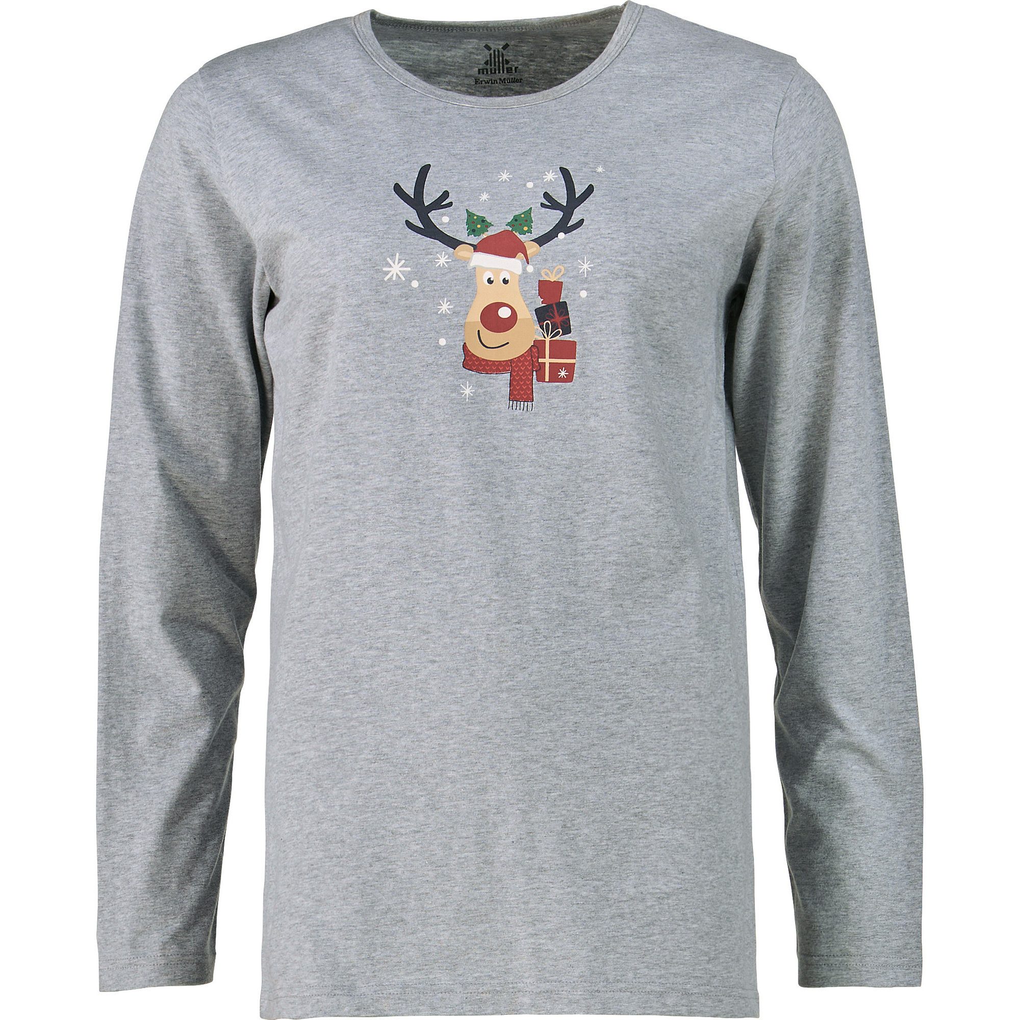 Erwin Müller Pyjama Damen-Schlafanzug Single-Jersey Karo