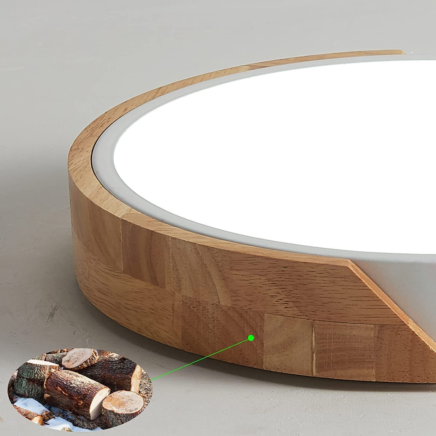 Holz, Deckenlampen LED Deckenlampe LED Deckenleuchte, Lampen LED Deckenleuchte GelldG