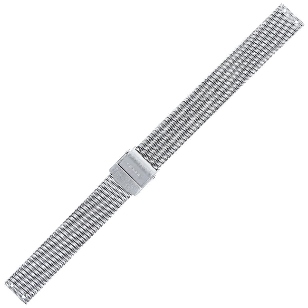 SKAGEN Uhrenarmband 14mm Metall Silber 358SGSCD