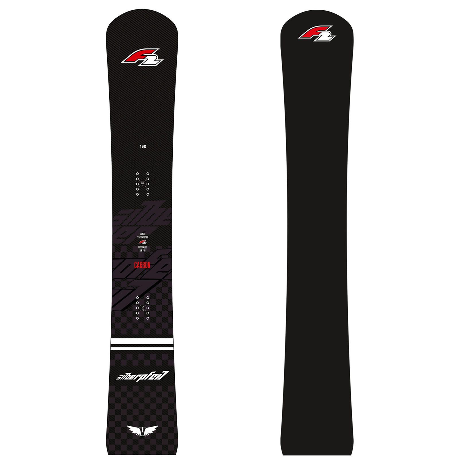 F2 Snowboard F2 Snowboard Silberpfeil Carbon Vantage Race 162 cm Schwarz 2023/24
