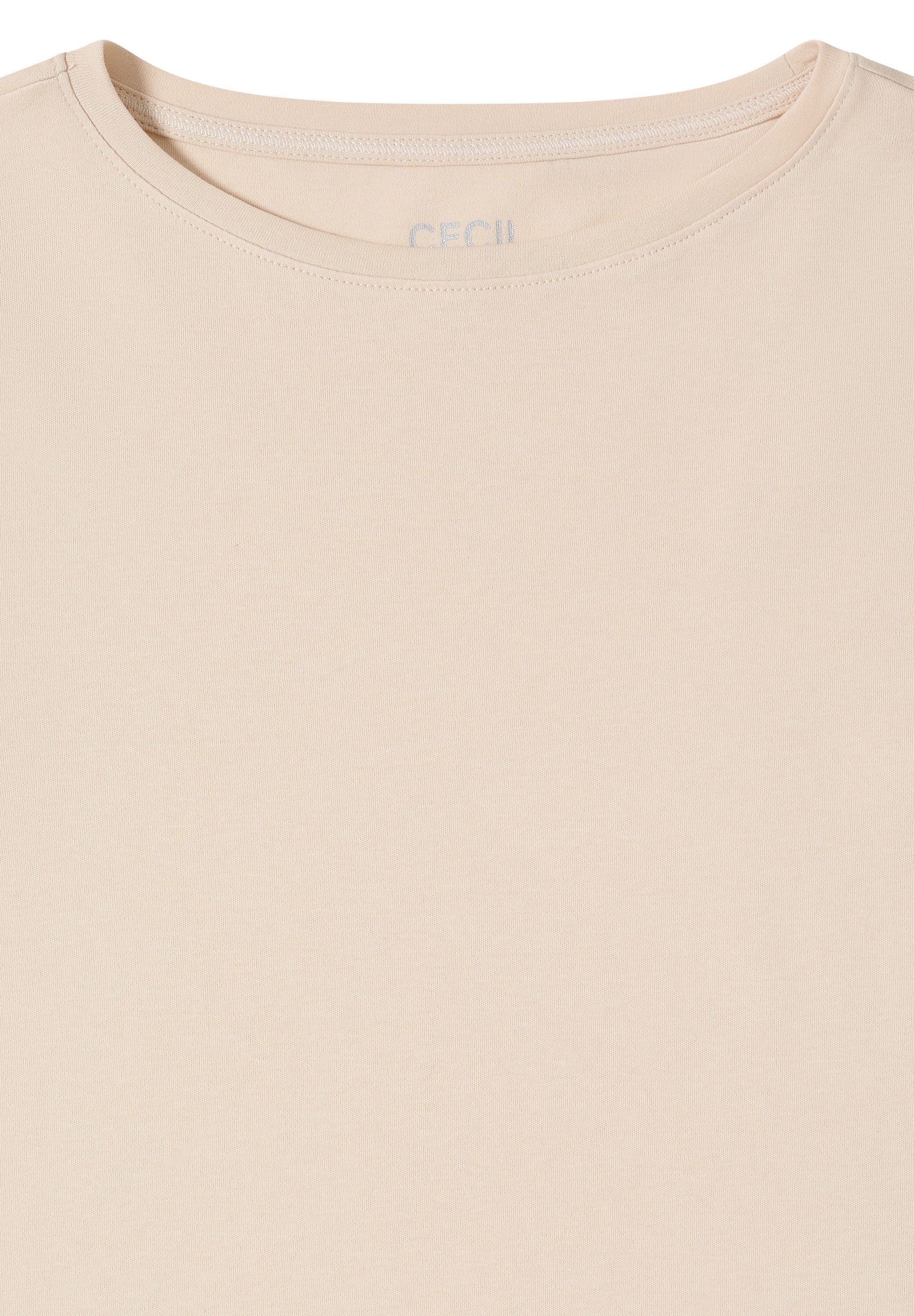 CECIL 3/4-Arm-Shirt mit U-Boot-Ausschnitt