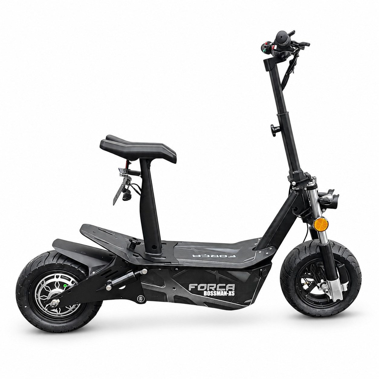 Forca E-Scooter Forca Bossman-XS 2.0 E-Scooter (45 km/h) – Straßenzugelassen, 45 km/h, mit Straßenzulassung