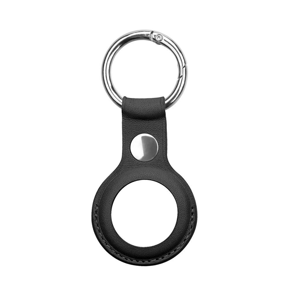 AirTag Apple Case Schlüsselanhänger für Hülle cofi1453 Schlüsselanhänger schwarz AirTag Cover Schutz
