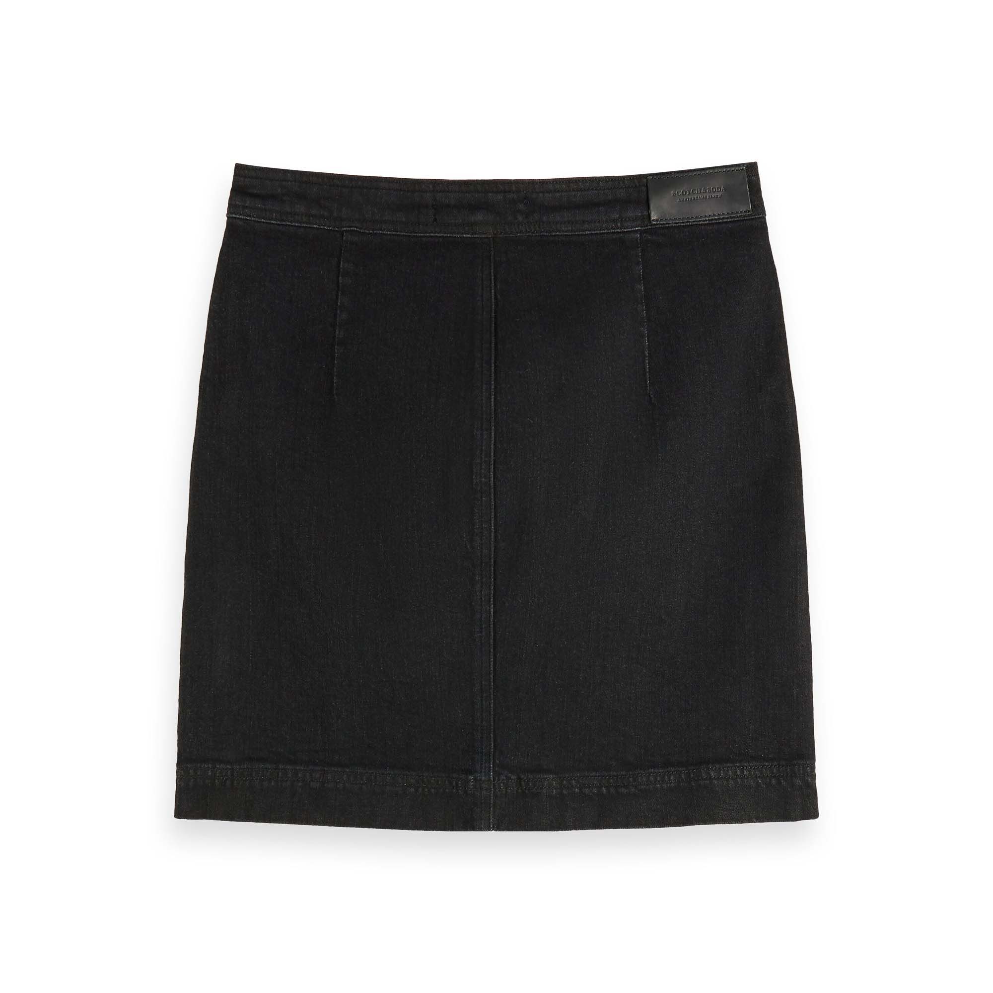 Maison Scotch Sweatrock Maison Scotch Damen Jeansrock Organic Cotton Denim 157001