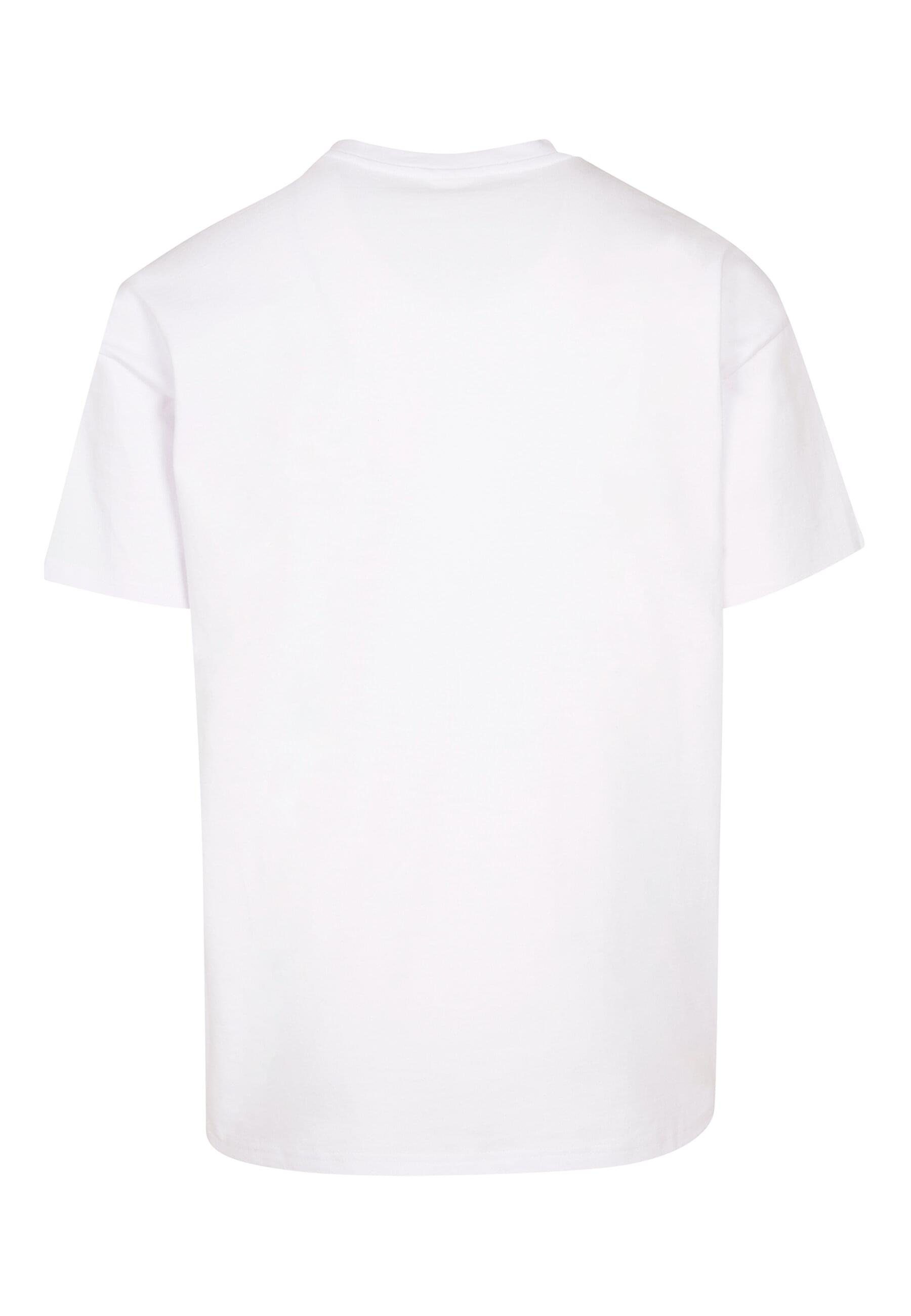 Merchcode white Herren Oversize Heavy (1-tlg) Tee-BY102 T-Shirt Frankfurt