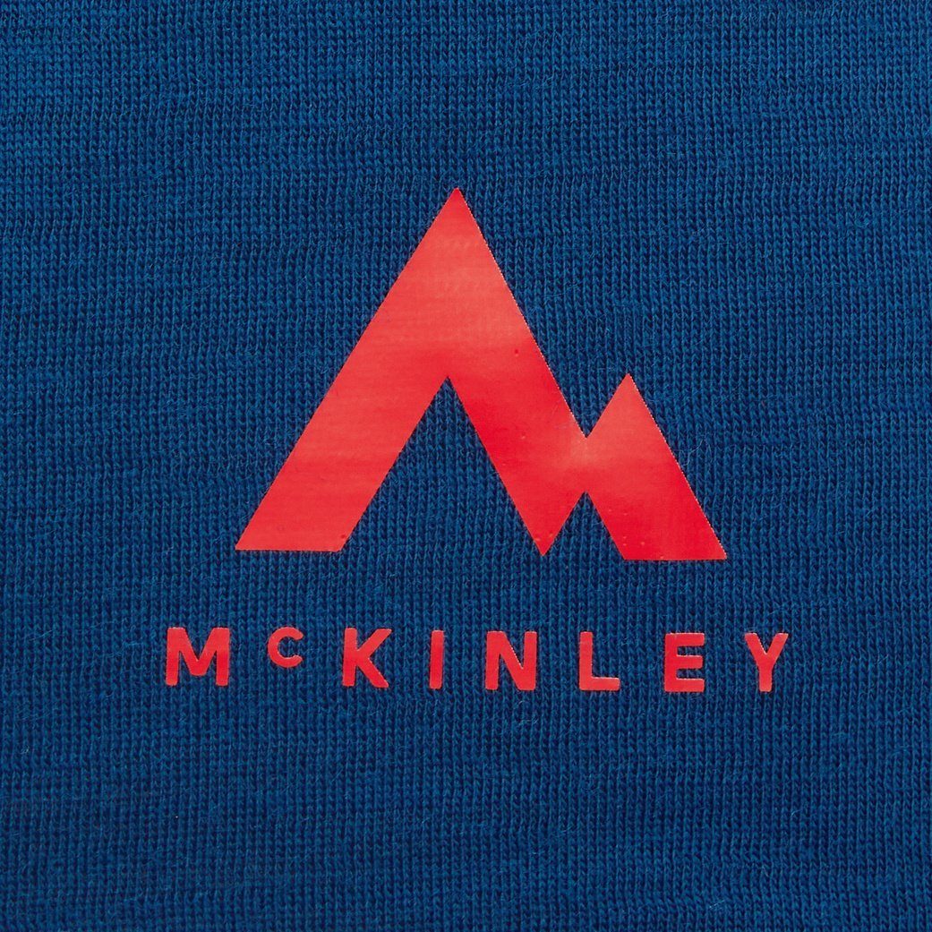 T-Shirt M Shane McKINLEY BLUE TEE He.-T-Shirt PETROL