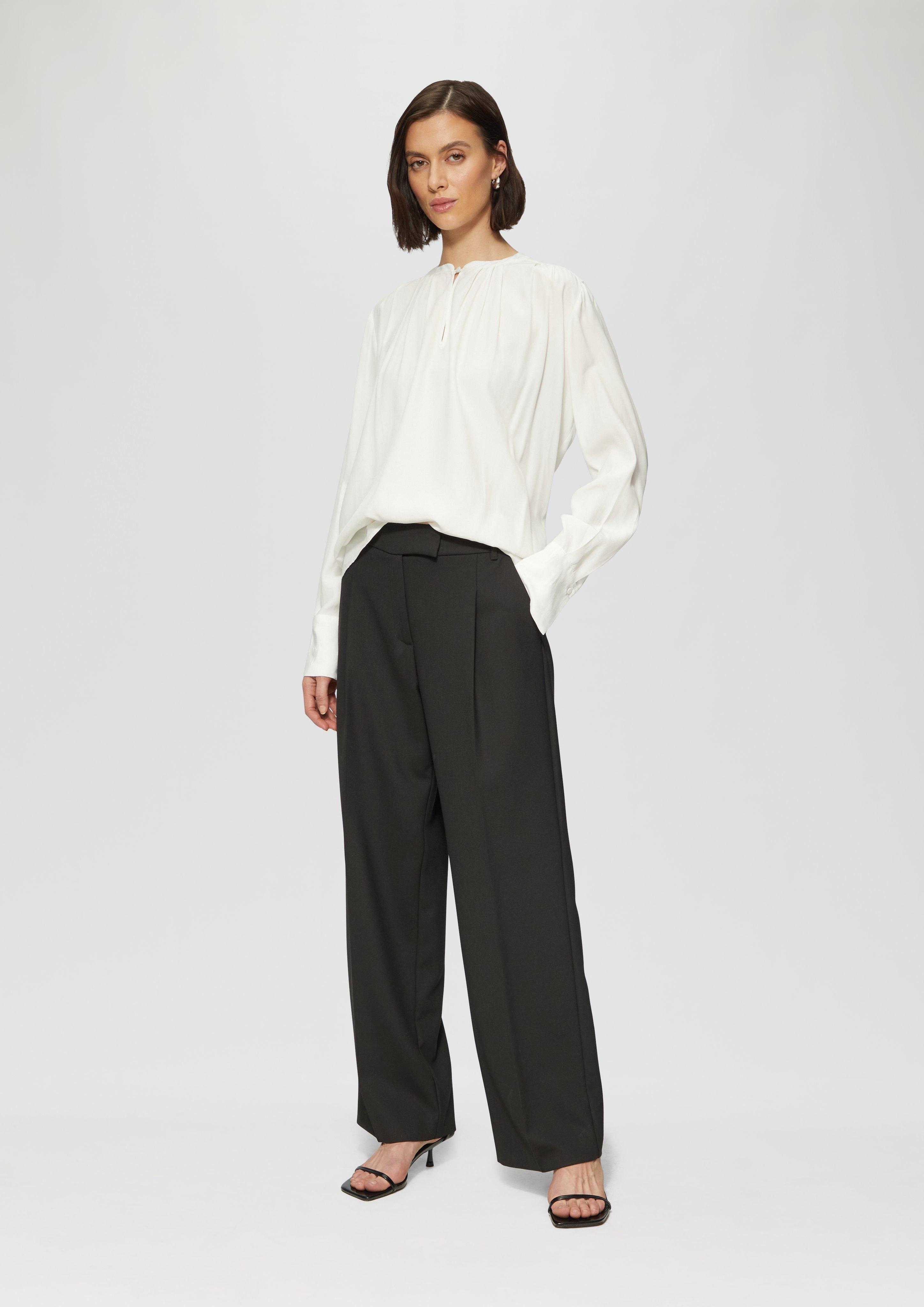 s.Oliver BLACK LABEL Stoffhose Elegante Hose günstig online kaufen