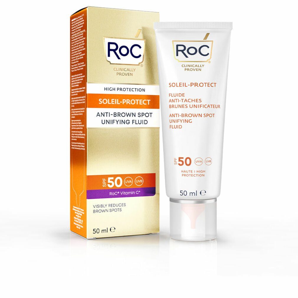 Roc Sonnenschutzcreme Soleil-Protect Anti-Brown Spot Unifying Fluid SPF50+