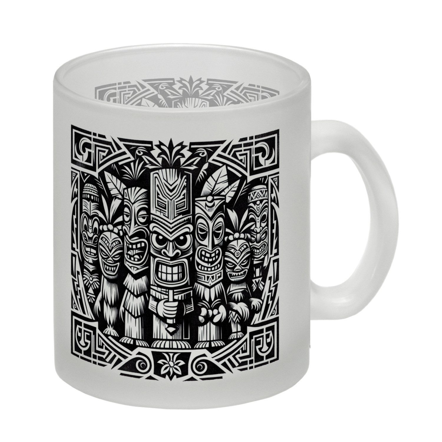 speecheese Tasse Tiki Figuren Glas Tasse