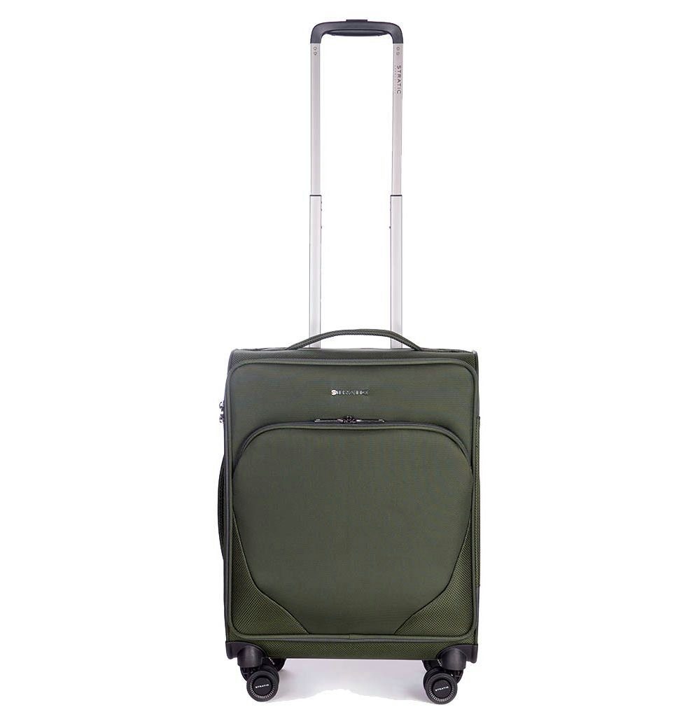 Stratic Weichgepäck-Trolley Mix, 4 Rollen Dark Green