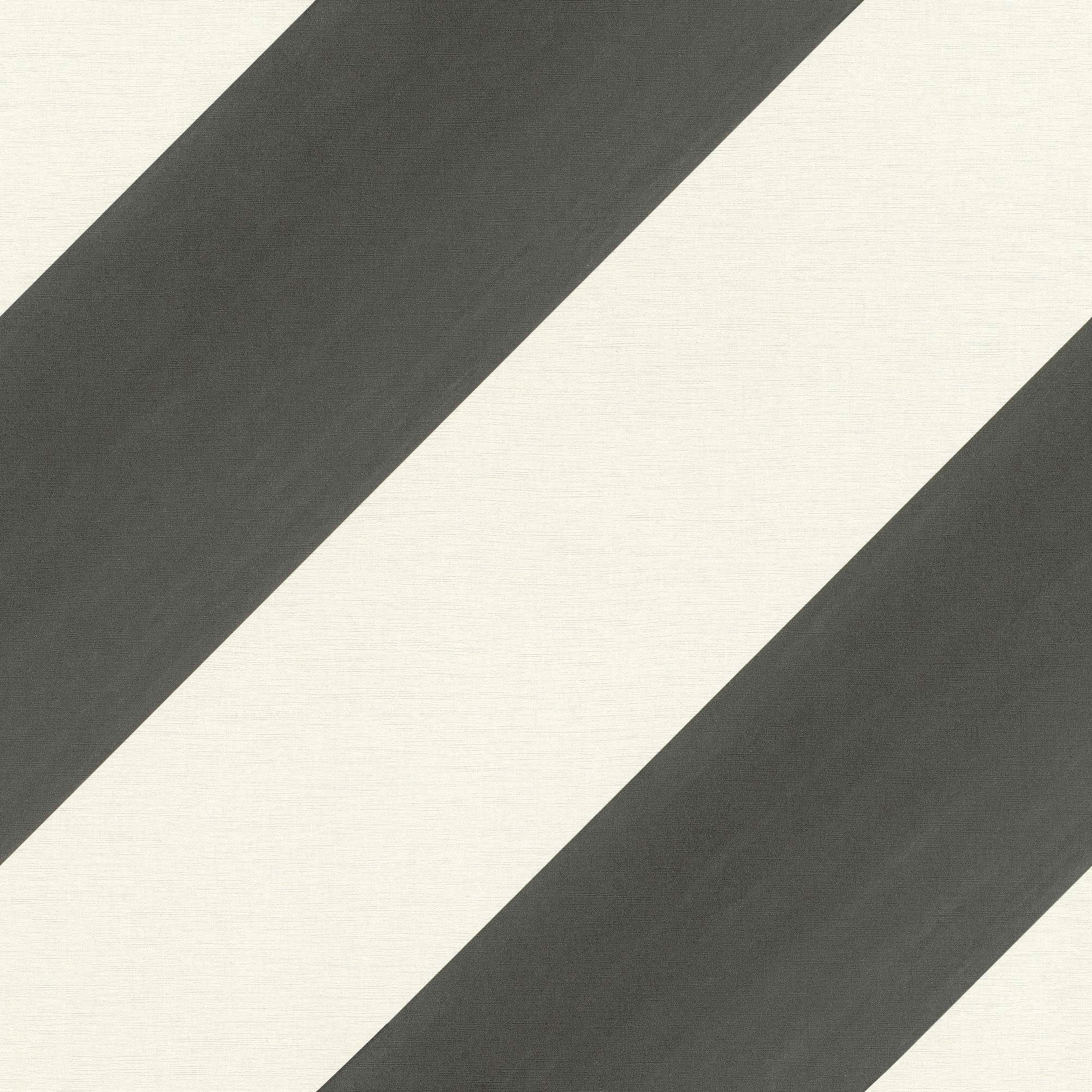 Rasch Vinyltapete gemustert, (1 St) XVIII, grafisch, schwarz geprägt, Bambino