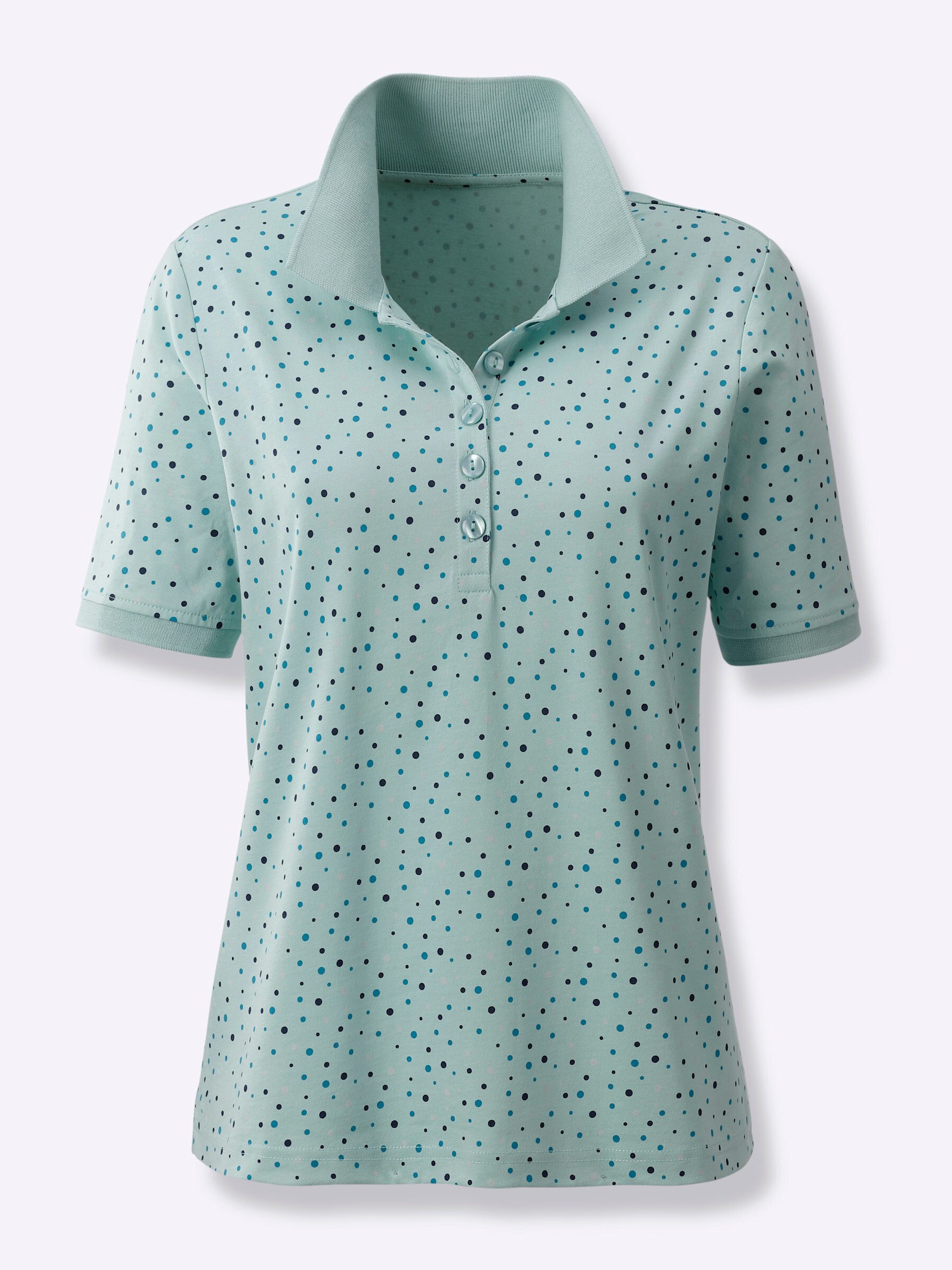 Witt T-Shirt Poloshirt Kurzarm – Bild 4 von 5
