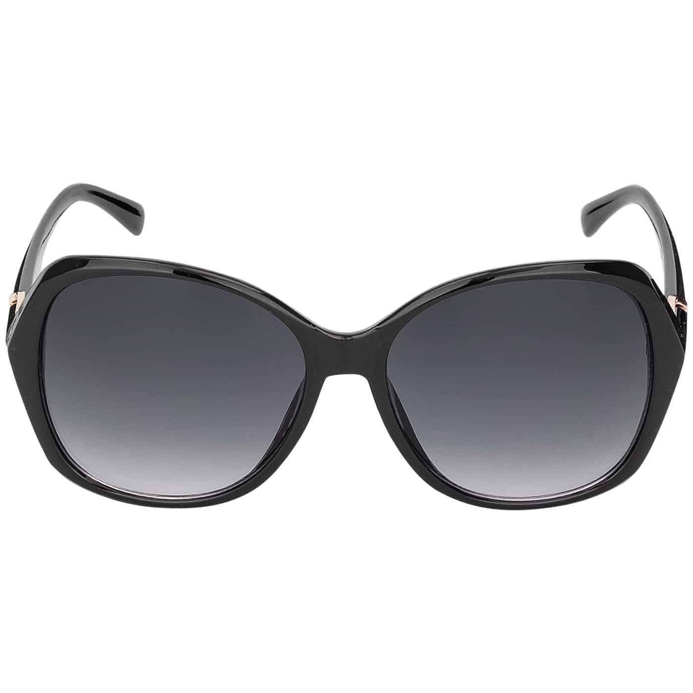 Pilotenbrille Linsen Designer Sonnenbrille mit Rundglas BEZLIT Damen und (1-St) violetten Eyewear braun schwarz,