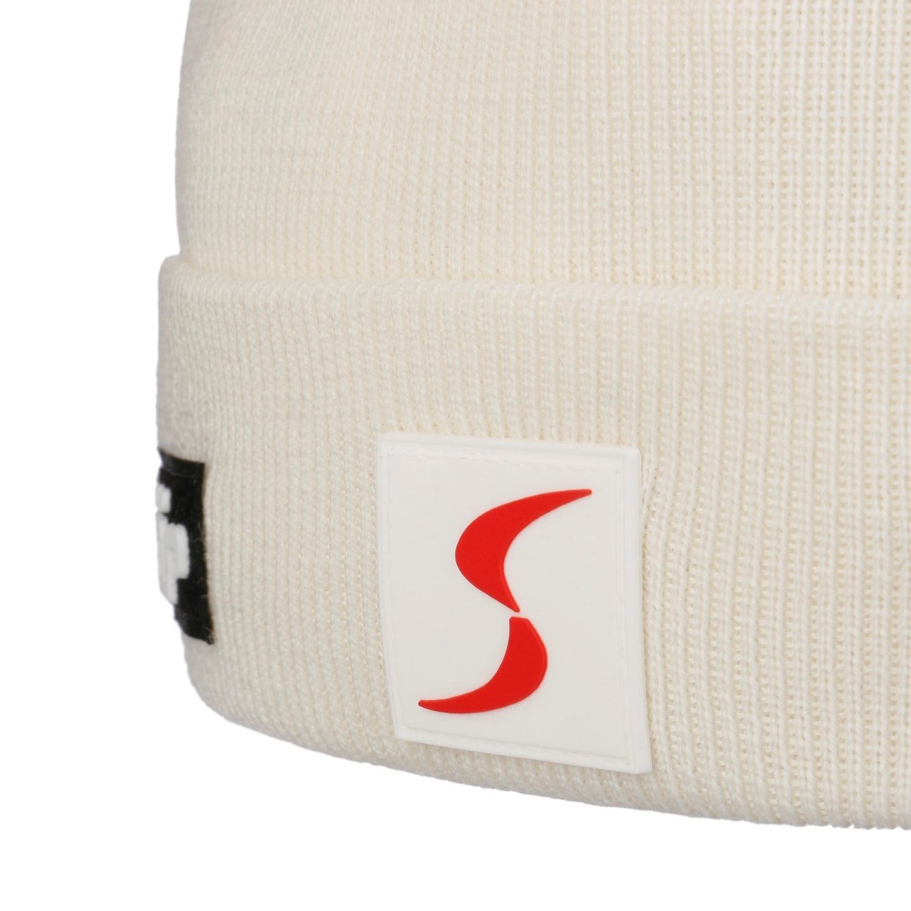 Eisbär Beanie (1-St) Strickmütze mit Umschlag, Made in the EU