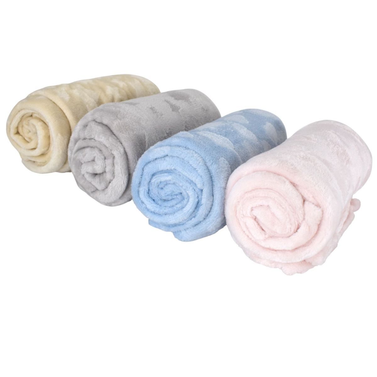 Wohndecke Couchdecke mit Herzen/Sternen 100 x 150 cm Flanell Wohndecke, VIV günstig online kaufen