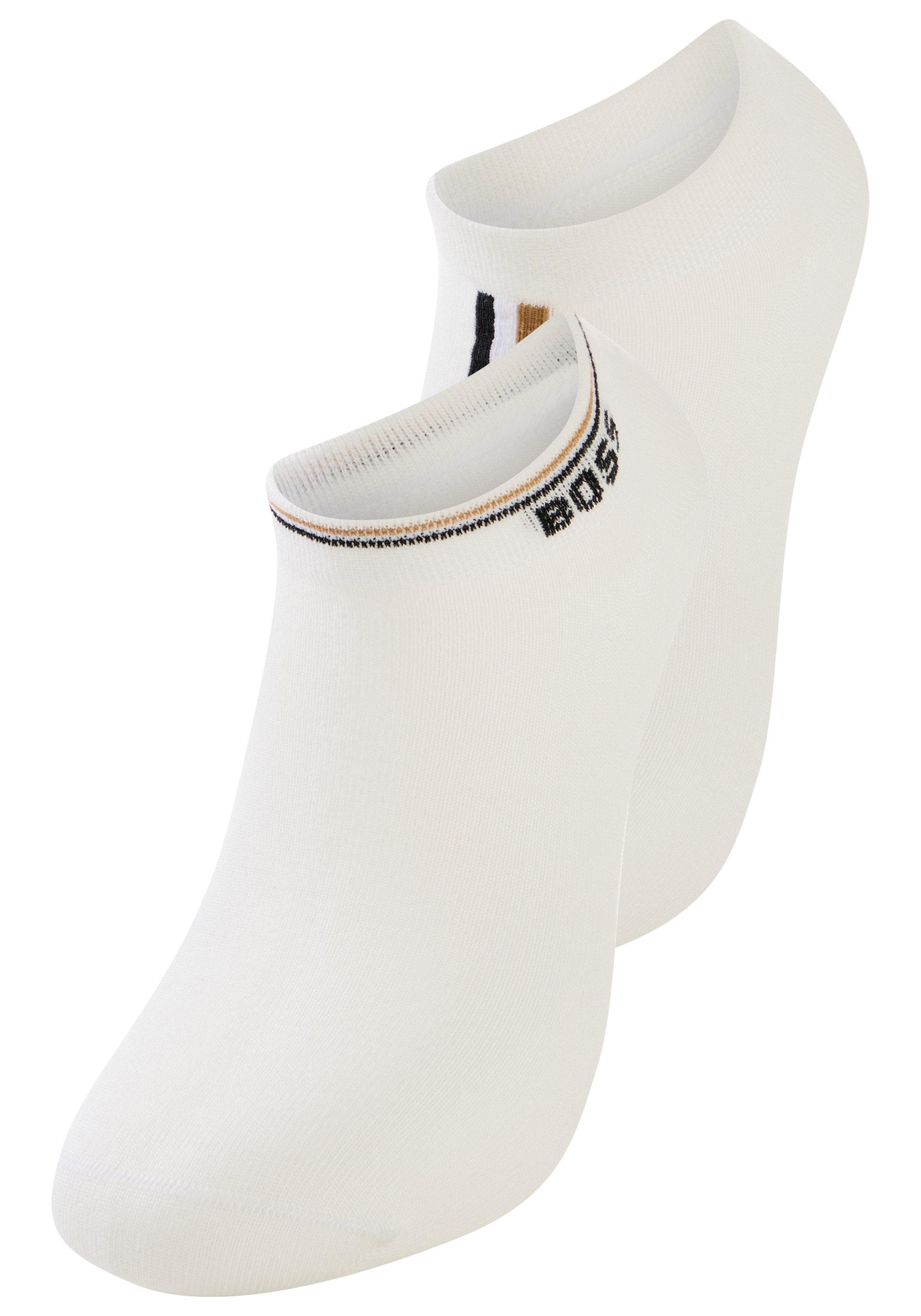 BOSS Sneakersocken 2PAS Iconic VIBamboo (2-Paar)