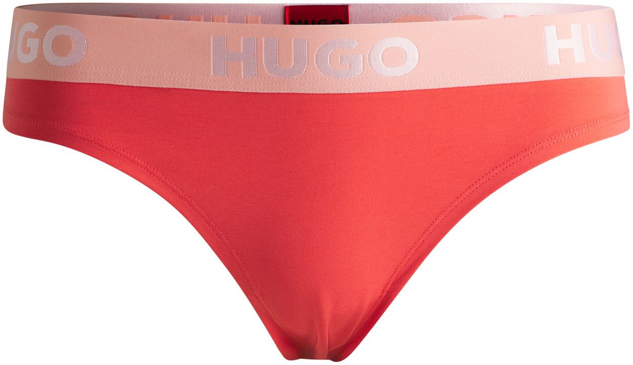 String THONG SPORTY LOGO