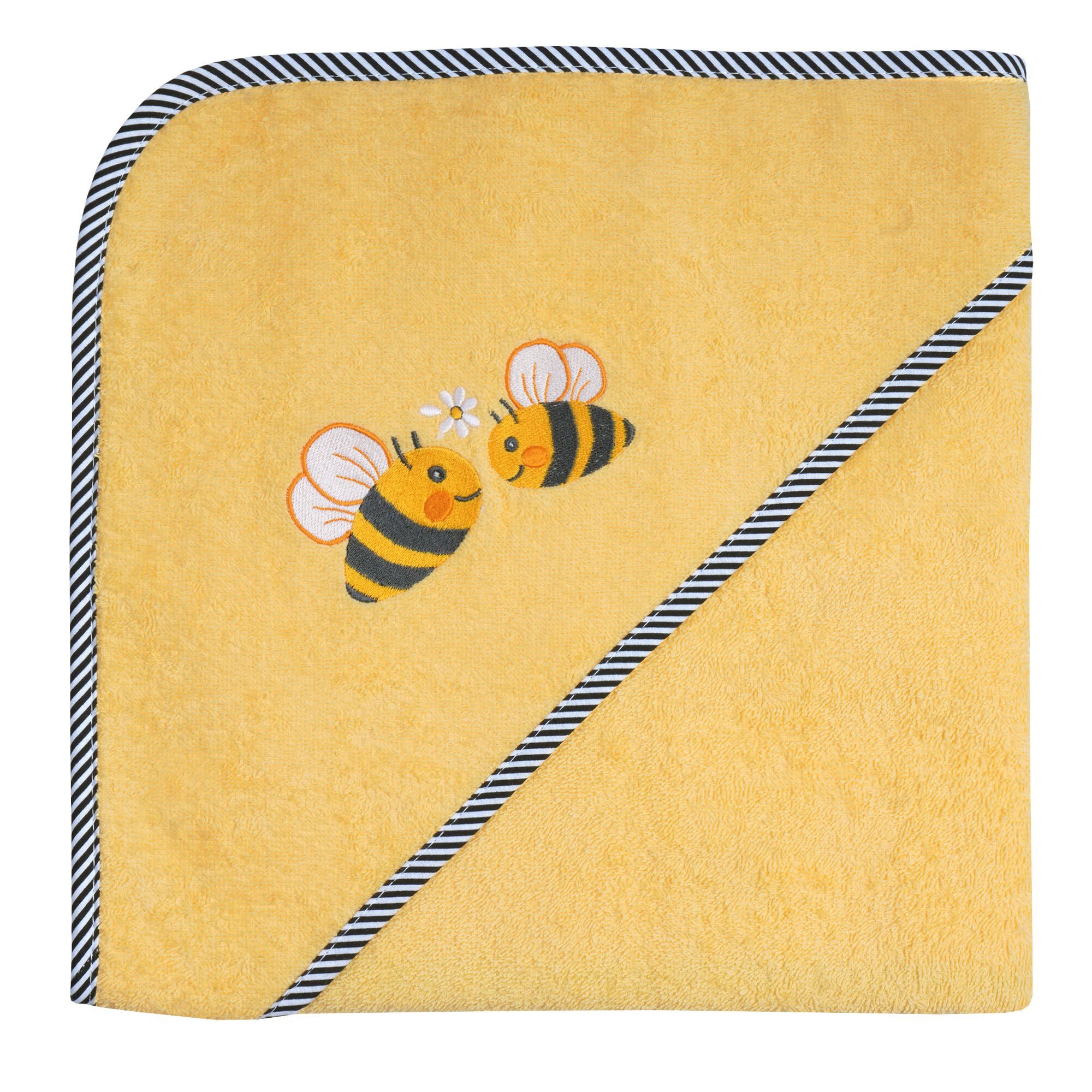 Wörner Kapuzenhandtuch Bienen, Frottee (1-St), mit günstig online kaufen