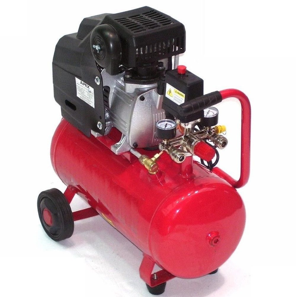 Apex Kompressor Druckluft Kompressor 40298 Druckluftkompressor 24L Kessel 230 V 1100W, 1-tlg.