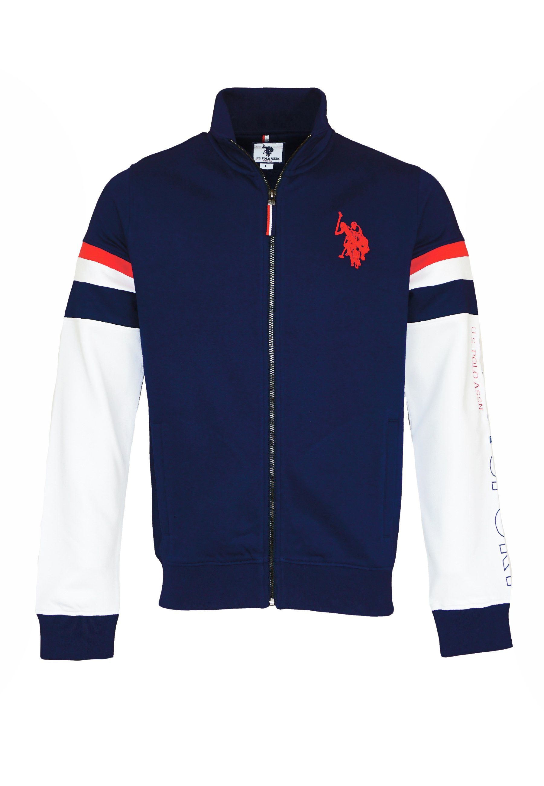 U.S. Polo Assn Sweatjacke Jacke Sweatjacket (1-tlg)