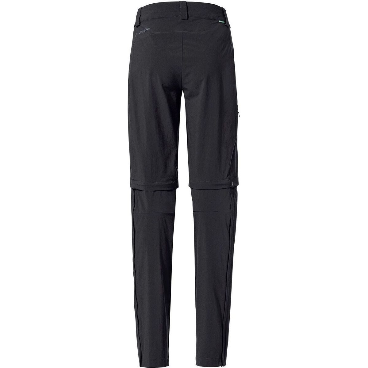 VAUDE Outdoorhose Women's Farley Stretch ZO T-zip Pants II Vielseitige Damenhose für Outdoor-Abenteuer, wandelbar in Shorts