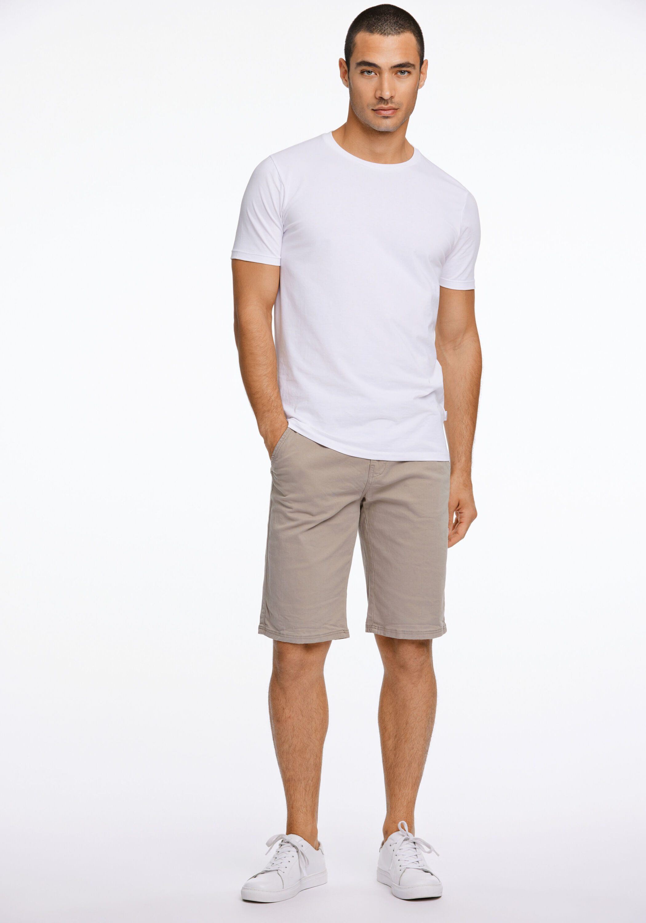 LINDBERGH Chinoshorts Chino-Shorts Slim Fit