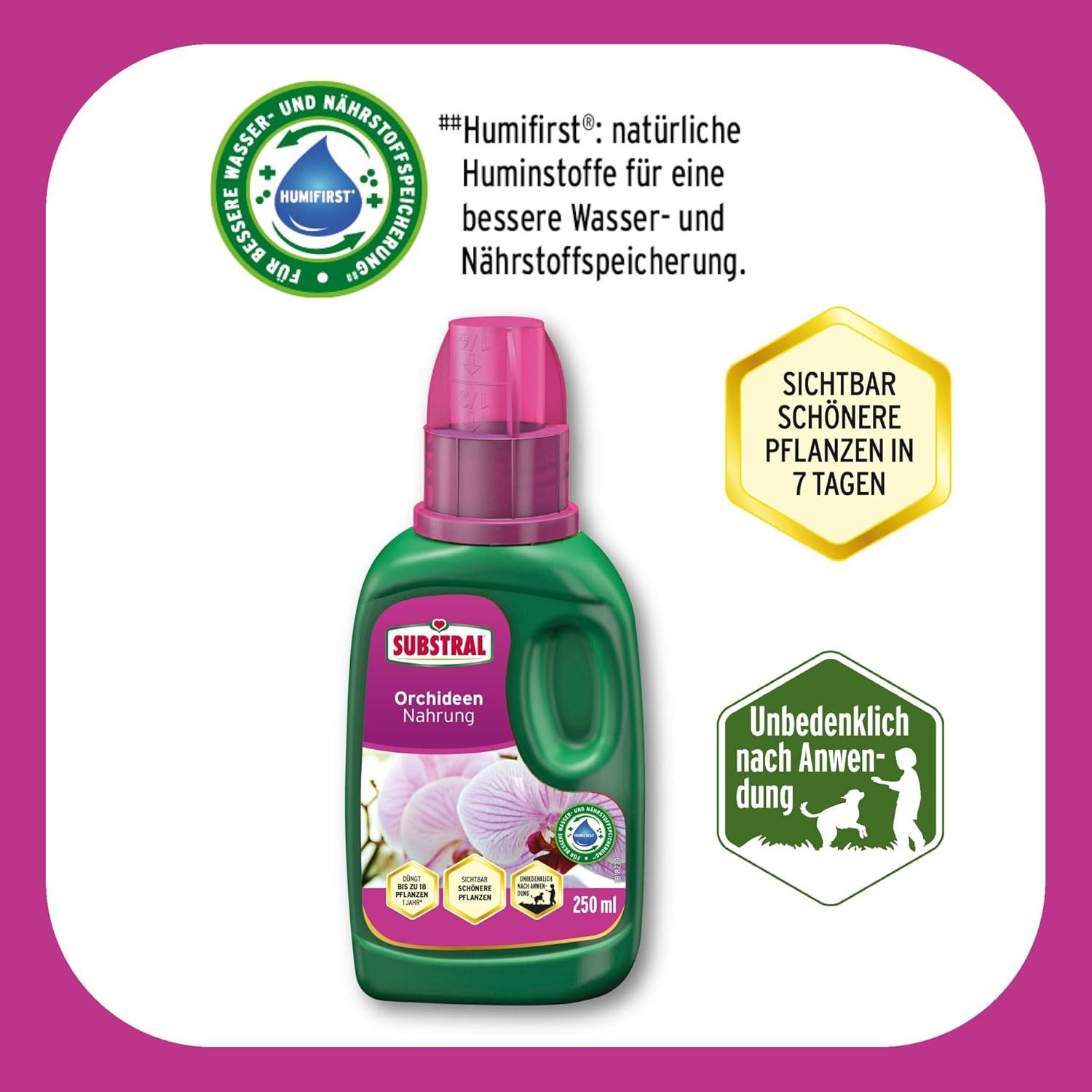 Substral Spezialdünger Substral Orchideen Nahrung, 250 ml