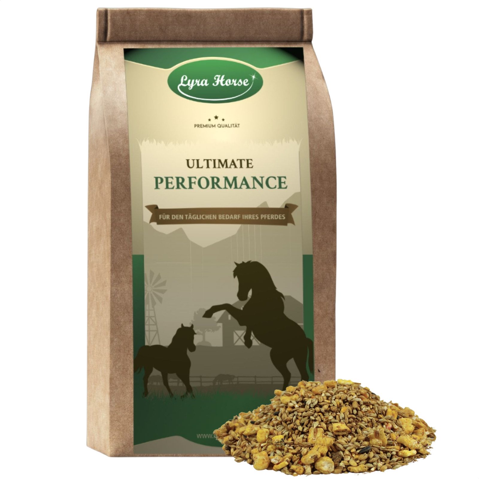 Lyra Pet 20 kg Lyra Horse® Senior Müsli Pferdefutter Gerste, Pferdefutter für: Pferd