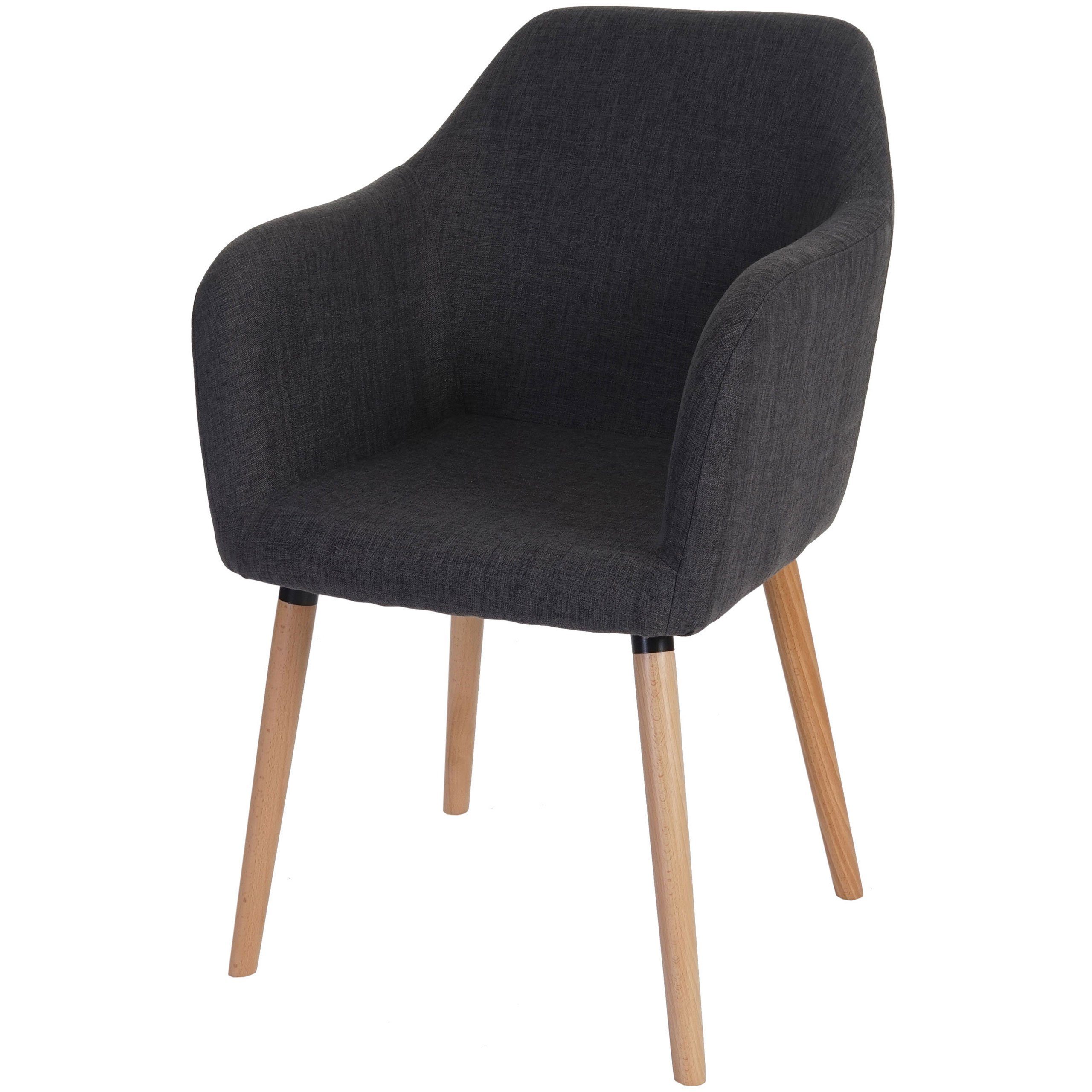MCW Esszimmerstuhl Vaasa T381 (1er), 50er Jahre Stil, Bequeme Sitzpolsterung, Füße mit Kunststoffuntersatz | Stühle