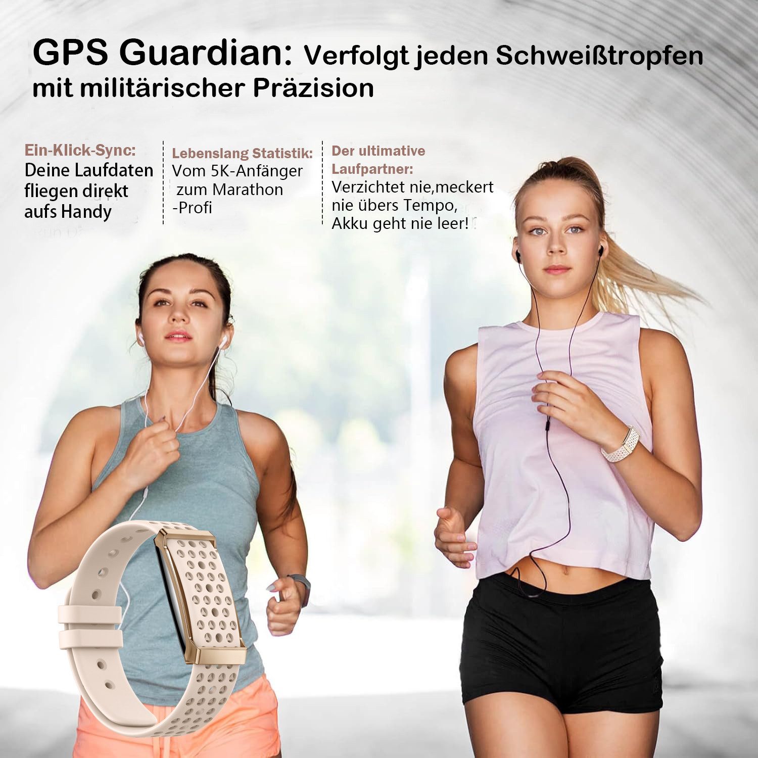 ANYSUN Fitness Tracker Damen Herren, Smart Band,Fitness Armband Ohne Display Smartwatch Smart-Armband Fitness mit Pulsmesser Schlafmonitor, Schrittzähler Uhr, SpO2, Schlafmonitor, IP68 Wasserdicht für Android und iOS