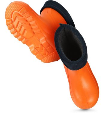 Ladeheid Kinder federleichte EVA Thermo Gummistiefel gefüttert LA-763 Gummistiefel