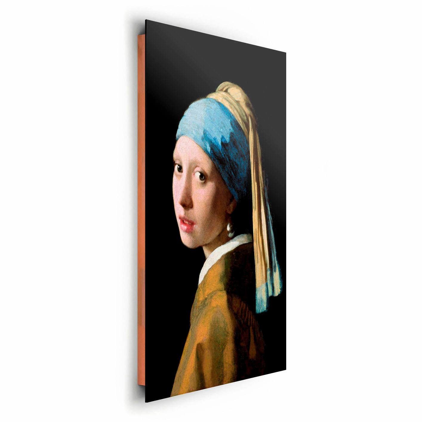 Ohrgehänge, cm 60/90 mit Deco-Panel Reinders! J.Vermeer-Mädchen