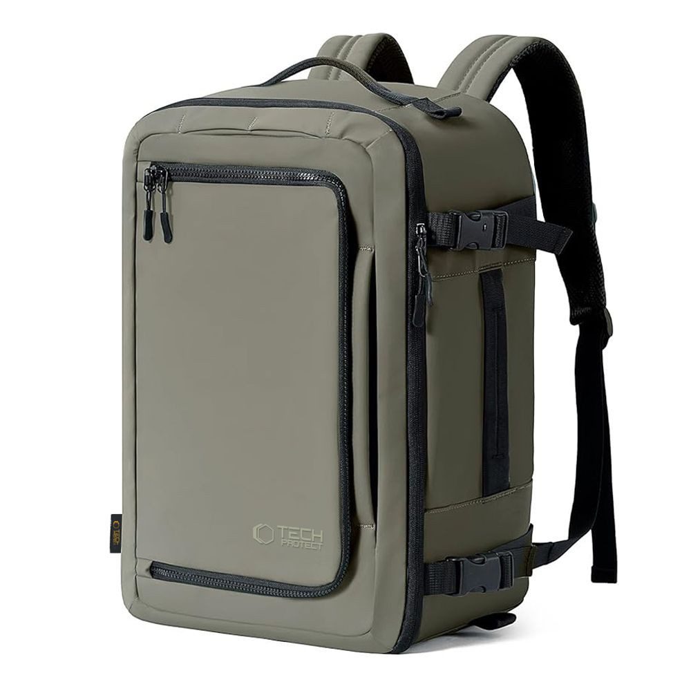 TECH PROTECT Rucksack Reiserucksack Handgepäckrucksack Laptoprucksack (Spar-Set, 1-tlg., 40 x 20 x 25 cm robust), Handgepäckmaß 20 l, Laptopfach 15,6 Zoll, wasserabweisend