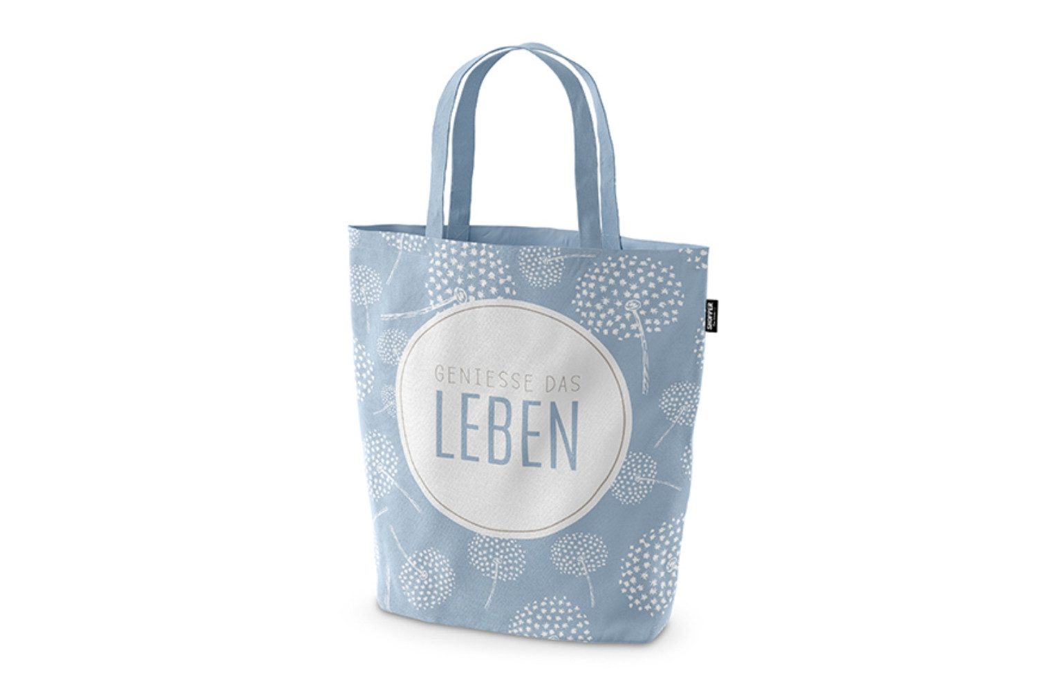 La Vida Geschenk für Dich Shopper La Vida Strandtasche Einkaufstasche Shopper, Serie RELAX, 100 % Baumwolle