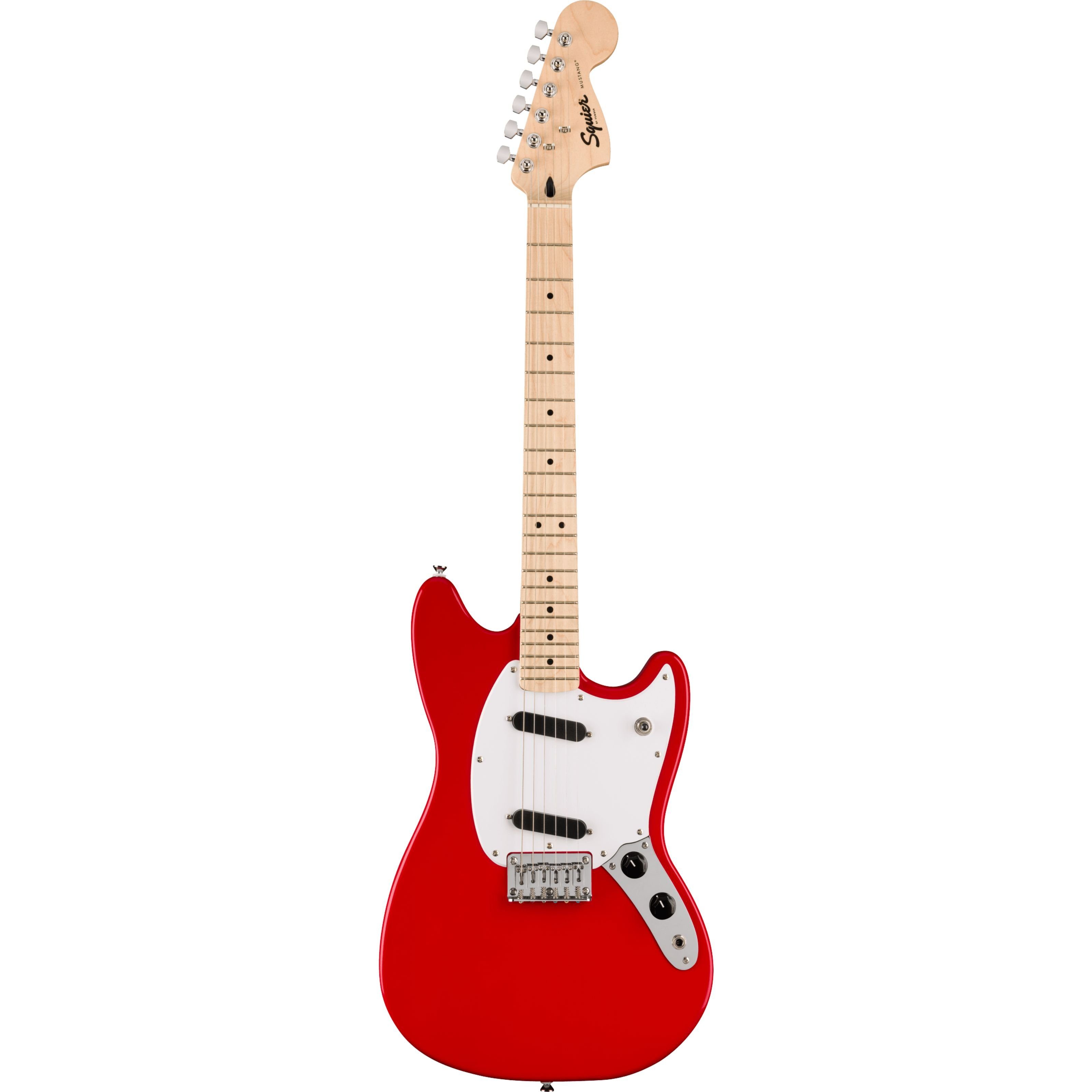 Squier E-Gitarre, Sonic MN (Torino Red) - Electric Guitar, E-Gitarren, Andere Modelle, Sonic Mustang MN Torino Red - E-Gitarre