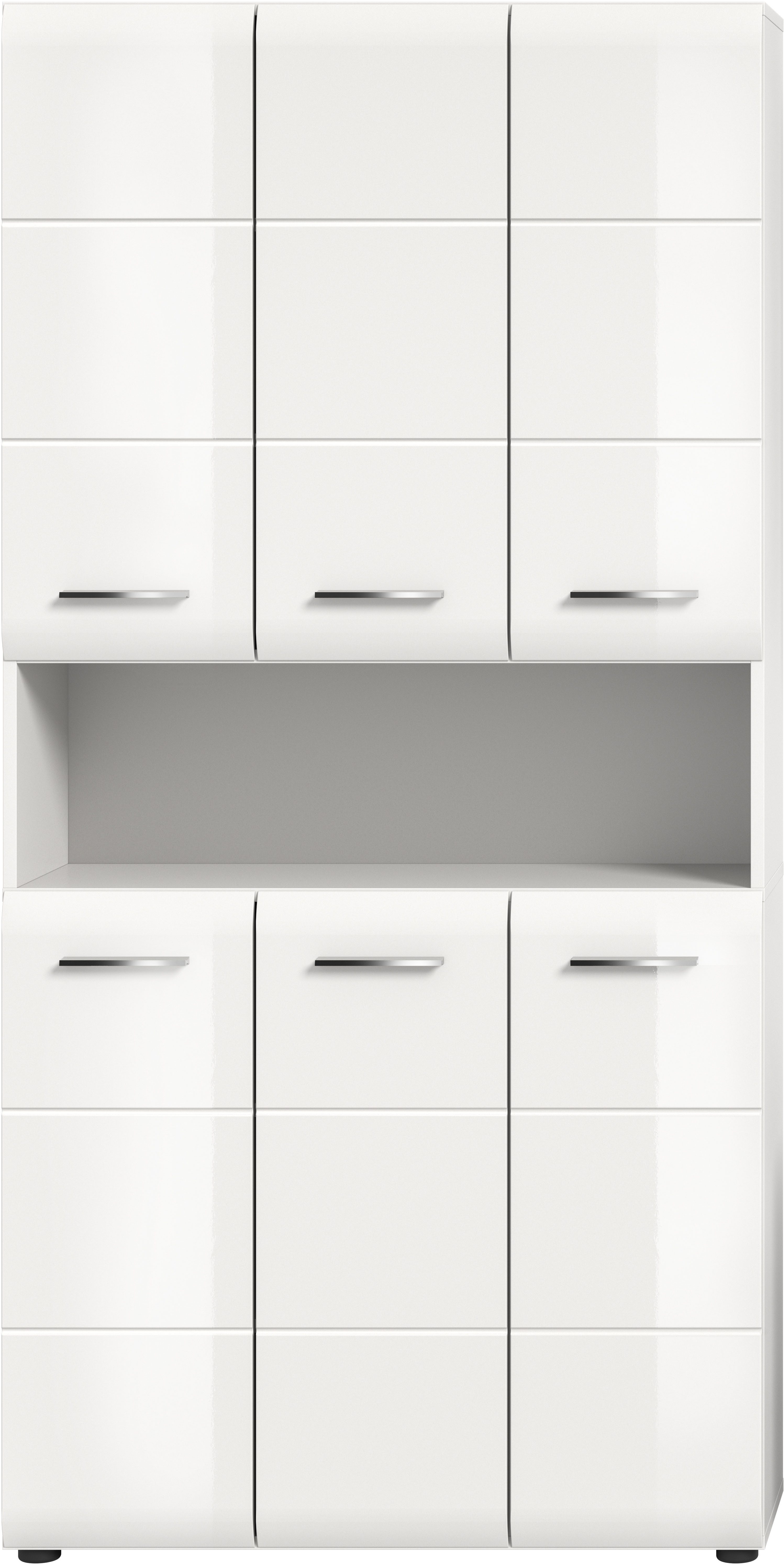 INOSIGN Stauraumschrank (1-St) Florenz, Mehrzweckschrank, Weiß günstig online kaufen