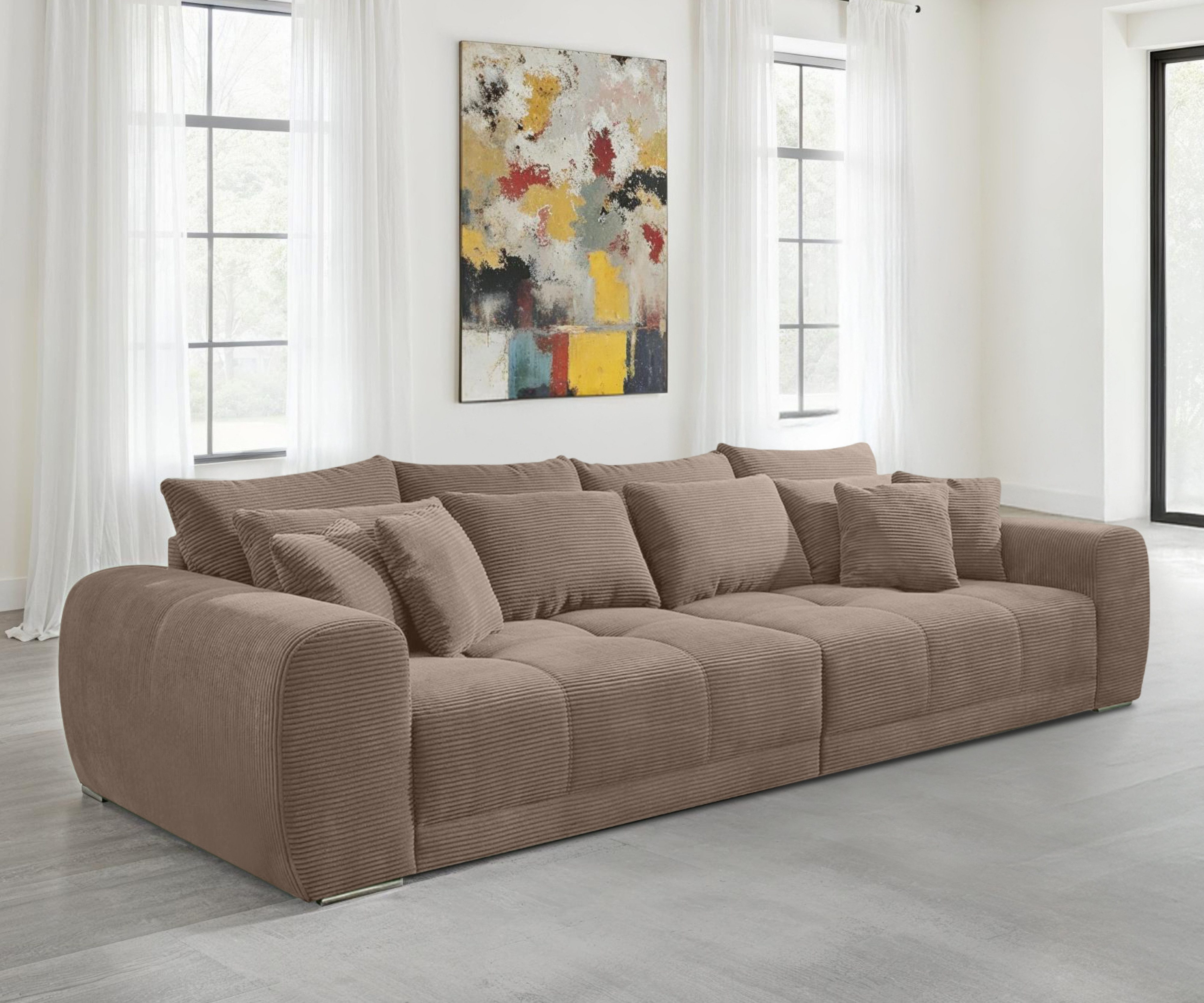 luma-home Big-Sofa 15174, XXL-Couch B306/T134/H86 cm, günstig online kaufen