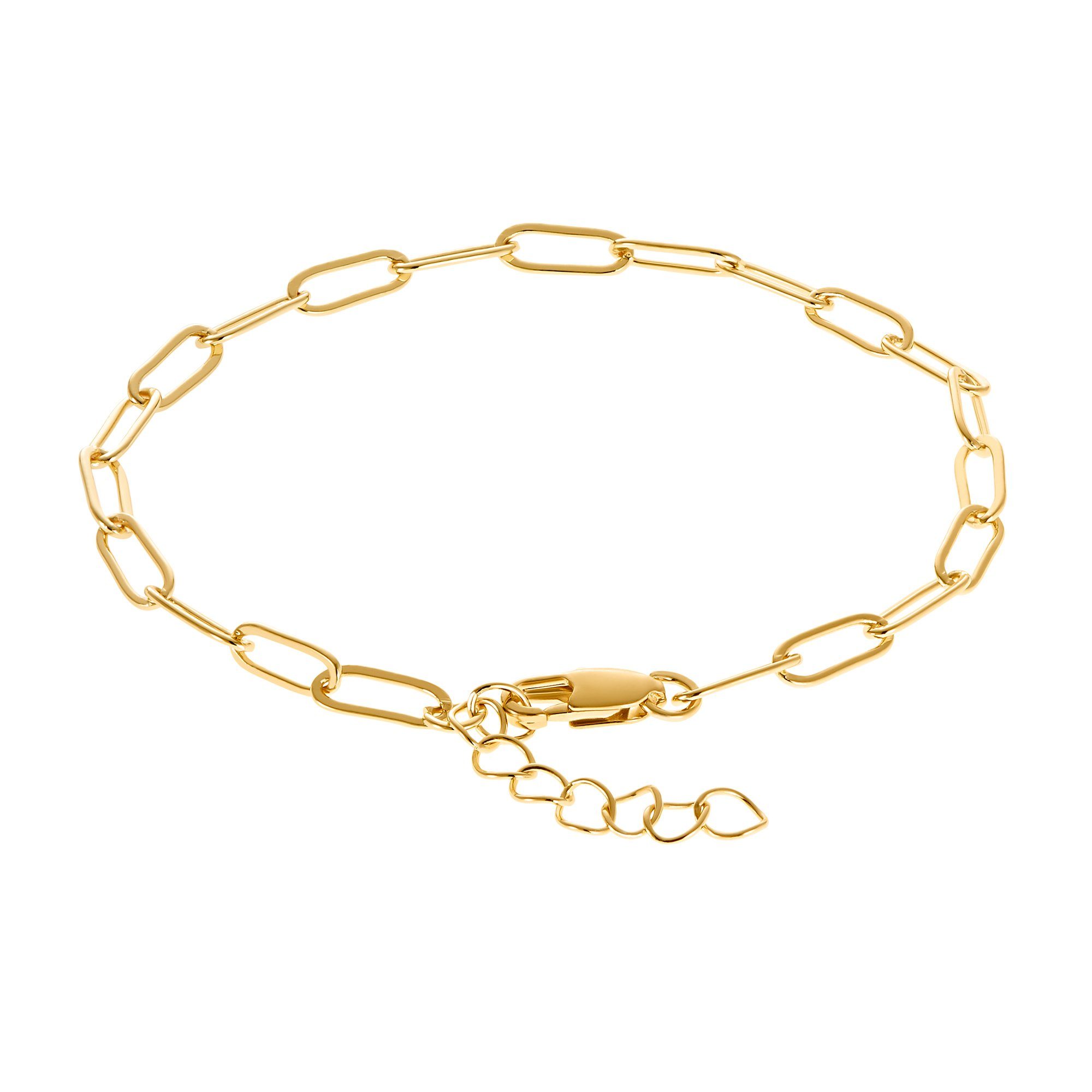 Frauen Corvin (Armband, poliert Armband für goldfarben Armkette Geschenkverpackung), inkl. Heideman