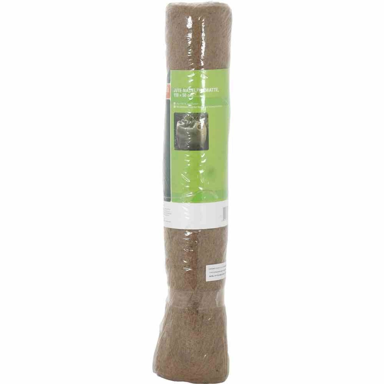 Siena Garden Unkrautvlies Jute-Nadelfilzmatte 50x150cm Filzmatte Matten Pflanzen Garten Topfpfla