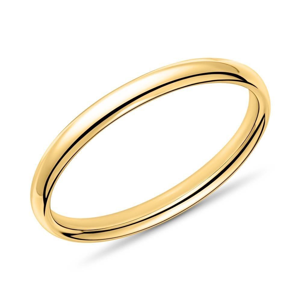 Goldring Filigran aus 14-karätigem Gold - 2mm Breit ER0005