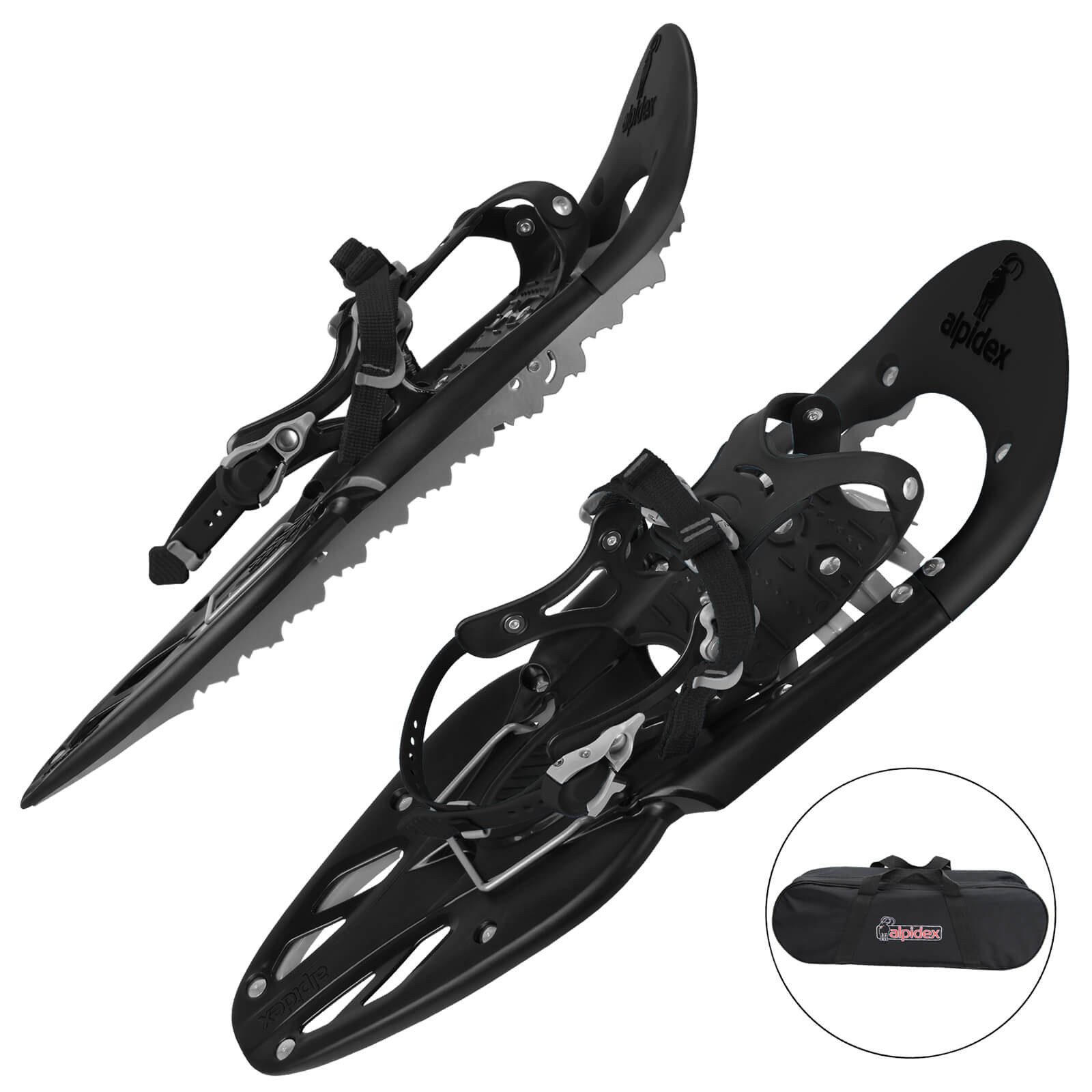ALPIDEX Schneeschuhe Schneeschuhe inklusive Tragetasche - wahlweise mit ode günstig online kaufen