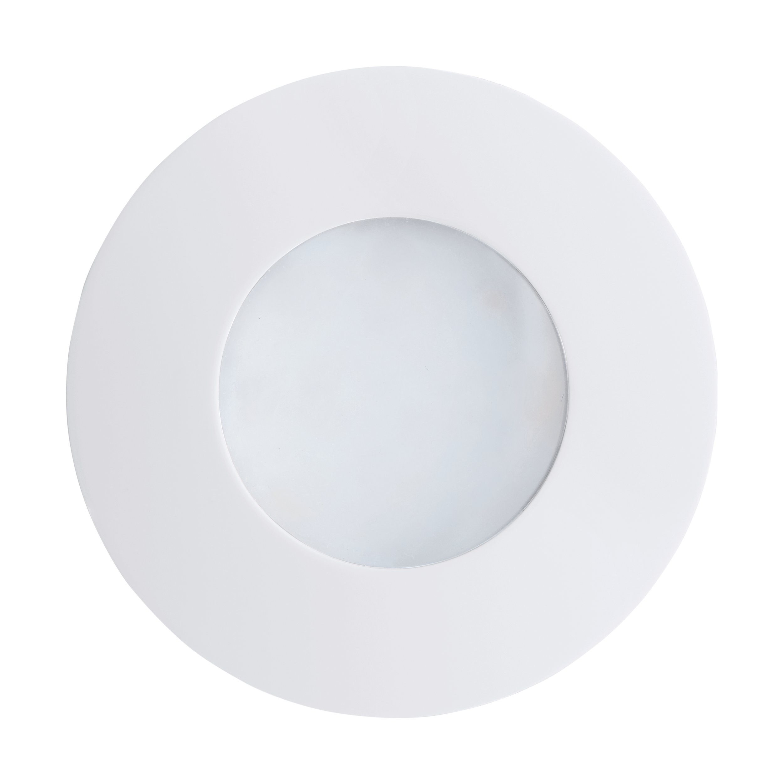 EGLO LED Einbauleuchte Margo, Leuchtmittel inklusive, Einbauleuchte - H1 x Ø8,4 x ET125 cm - weiß - 1X4,5W inkl.